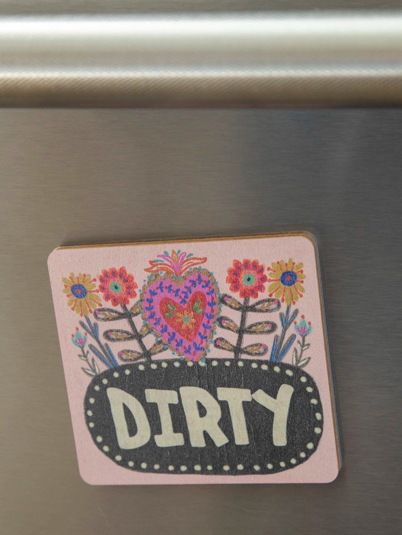 Natural Life Double-Sided Dishwasher Magnet- Heart