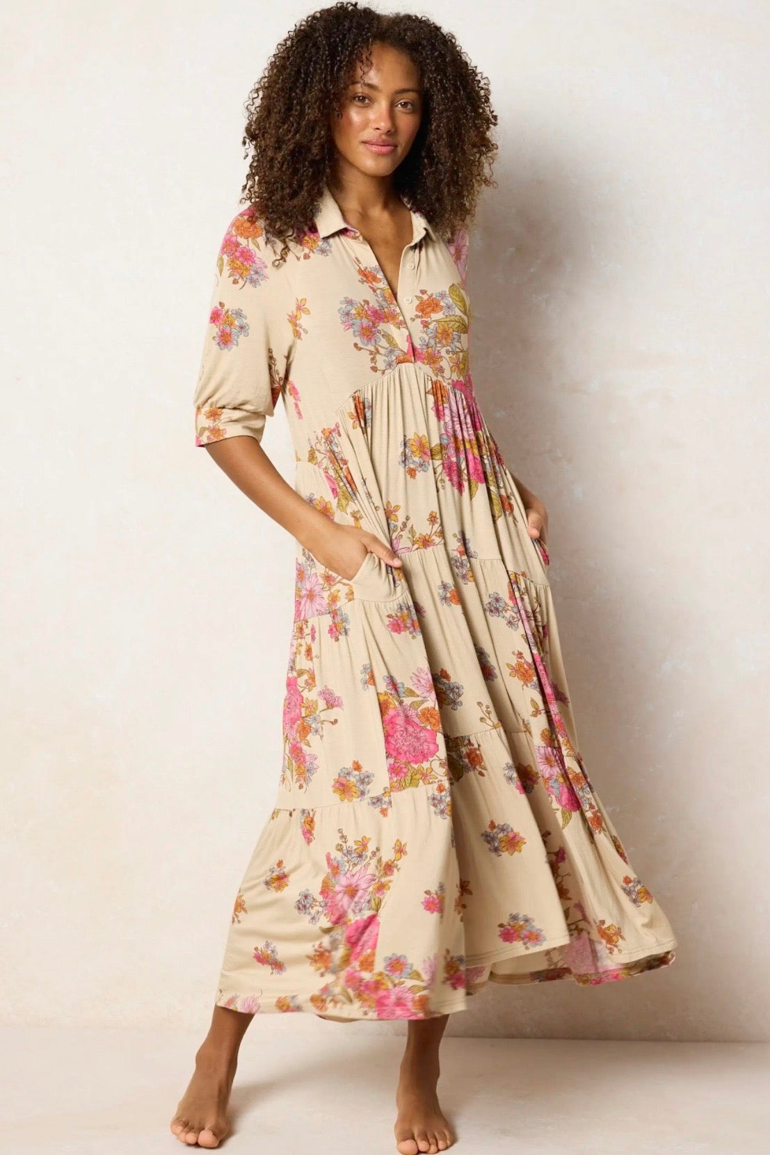 Rebecca ButterSoft Midi Dress