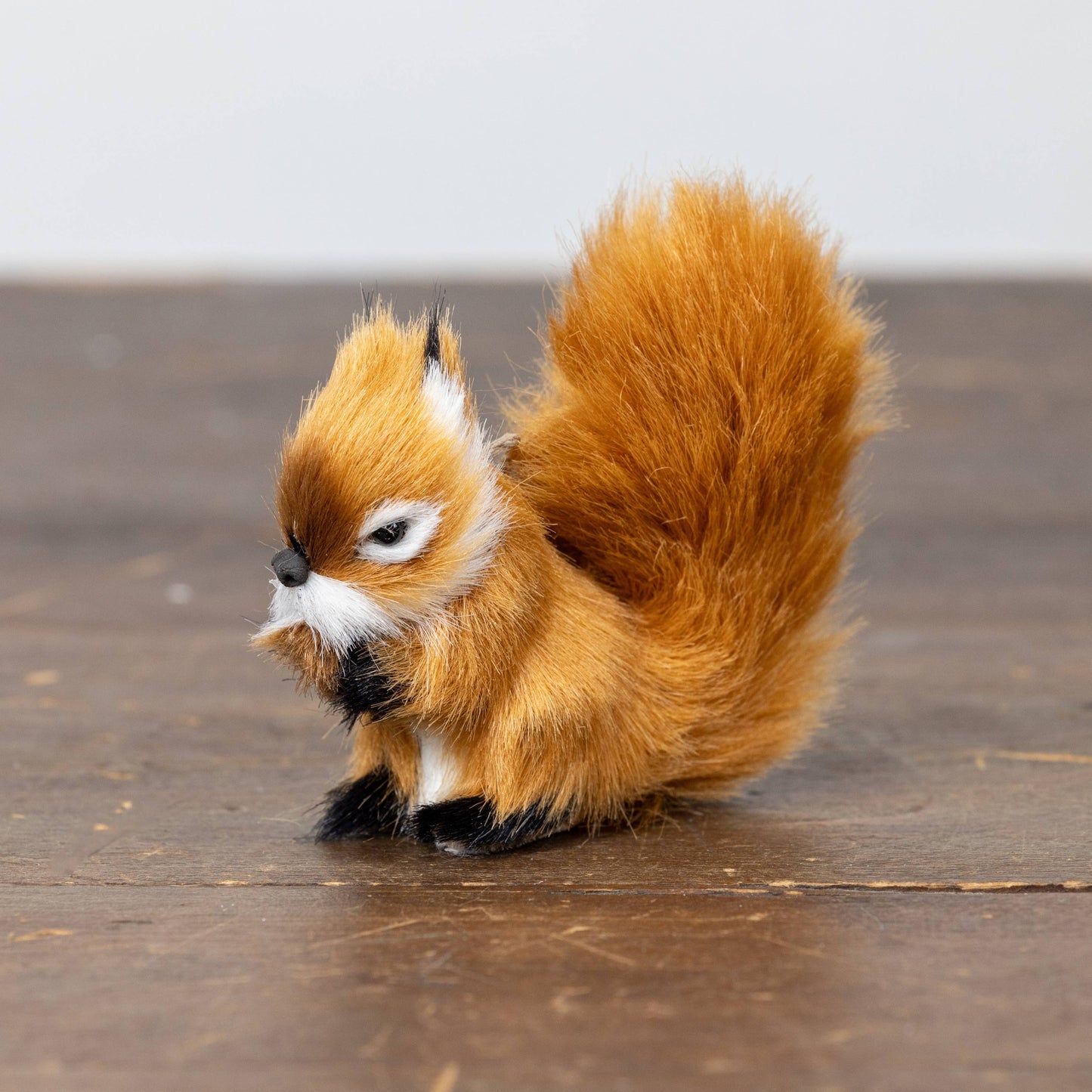 Faux Fur Woodland Squirrel Ornament