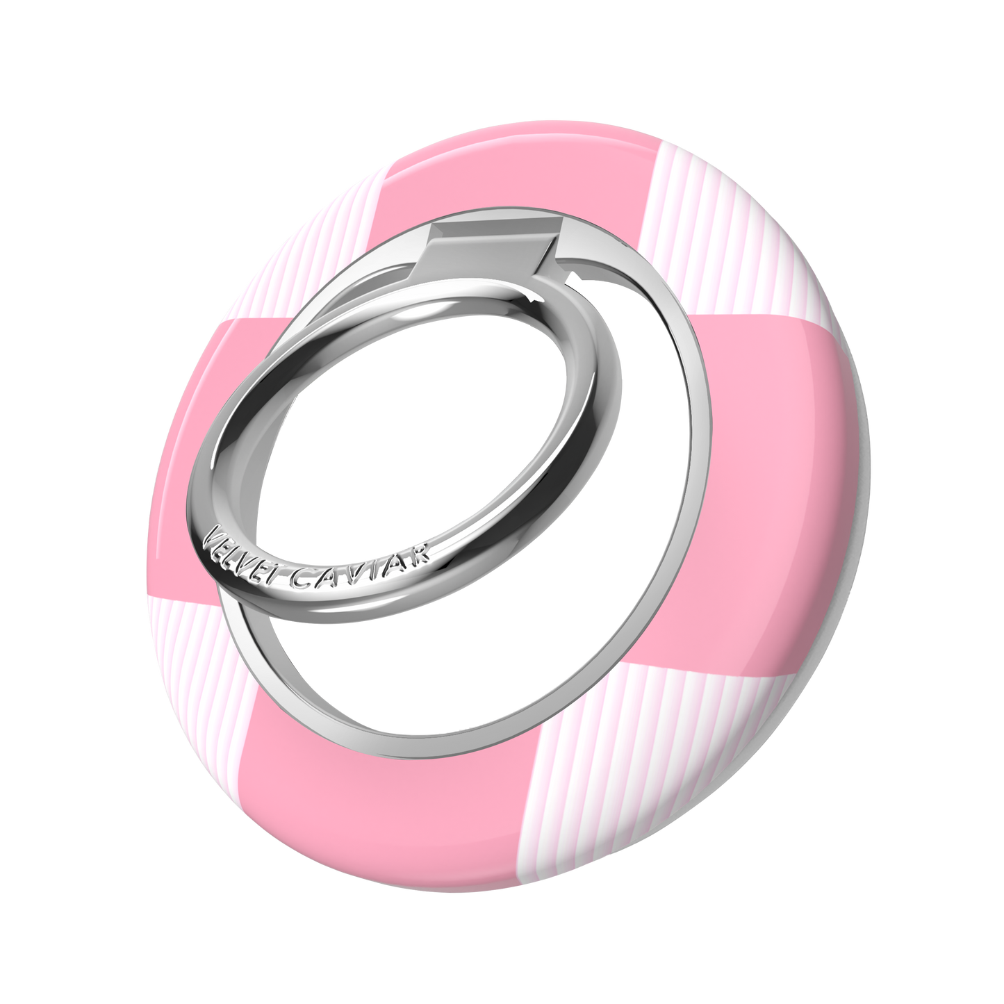 Pink Vibe Checkered MagSafe Grip Ring