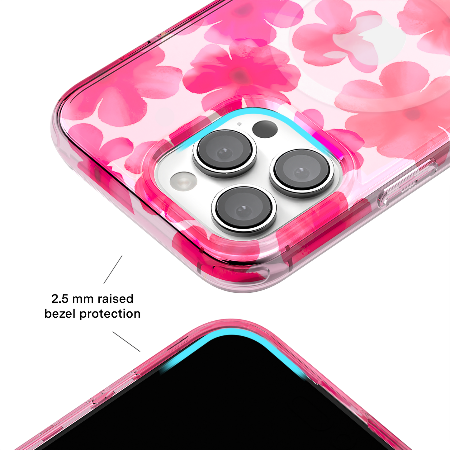 iPhone 16 Pro Max MagSafe Case- Cherry Blossom