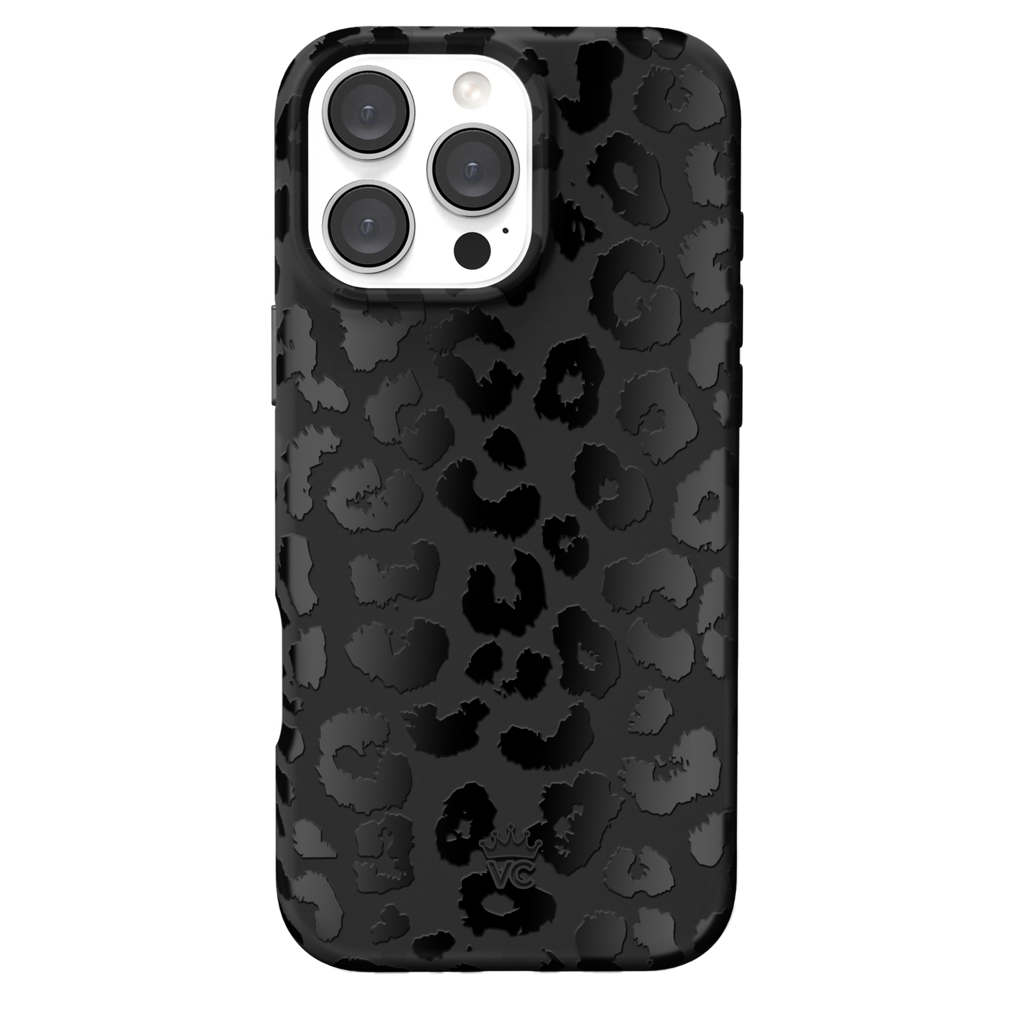 Black Leopard MagSafe iPhone 16 Pro Max Case