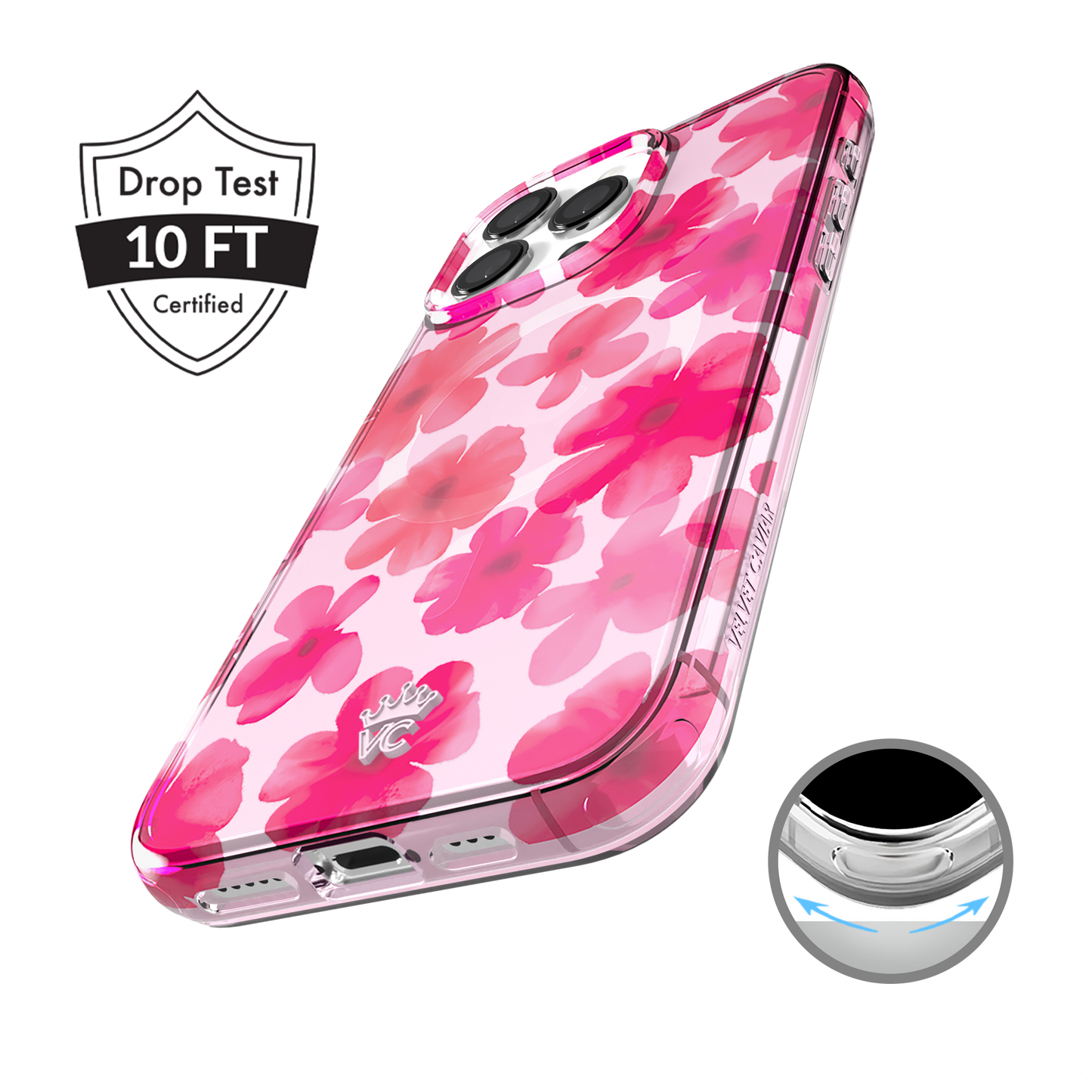 iPhone 16 Pro Max MagSafe Case- Cherry Blossom