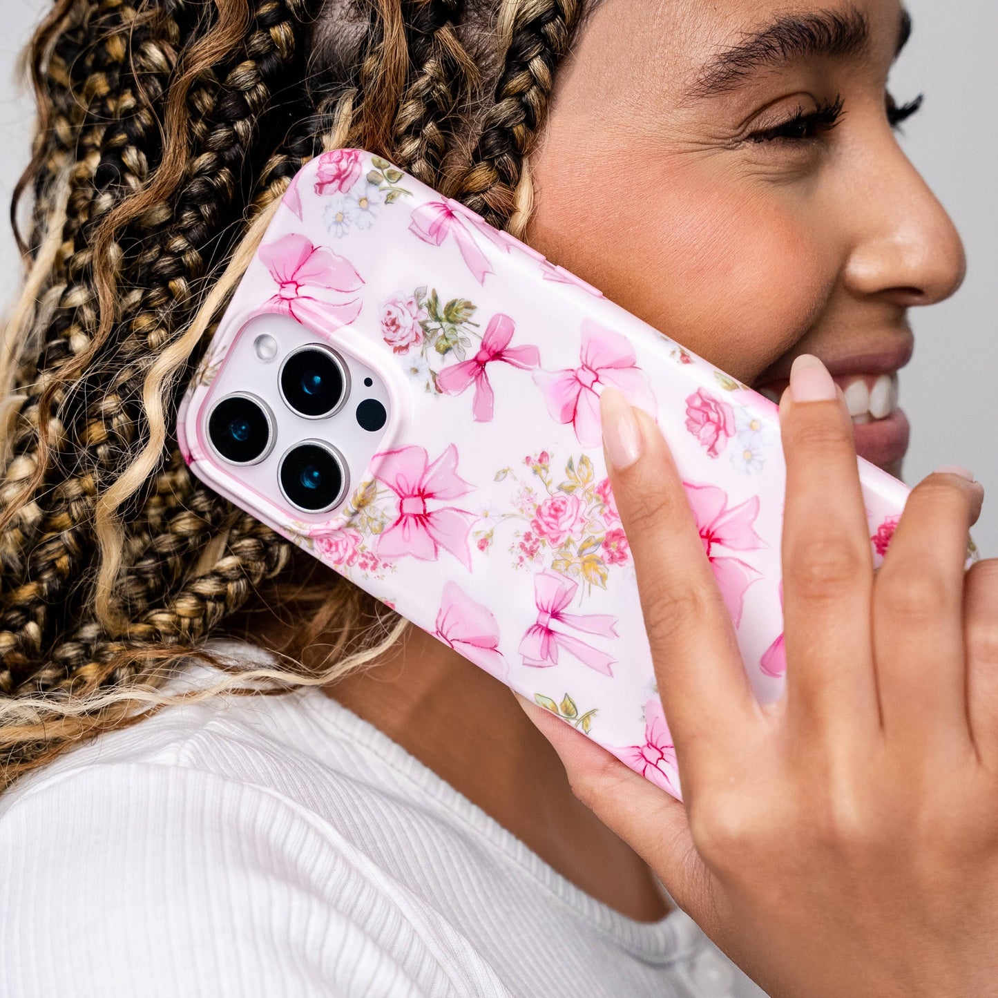 Posie Pink Bow MagSafe iPhone 16 Pro Max Case