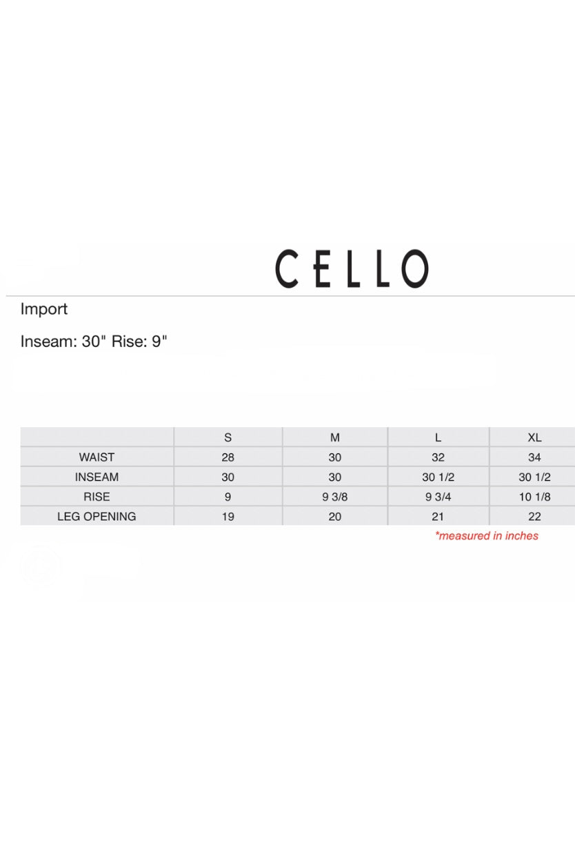 Cello Petite Ultra Stretchy White Wash Pull On Flare 30” Inseam