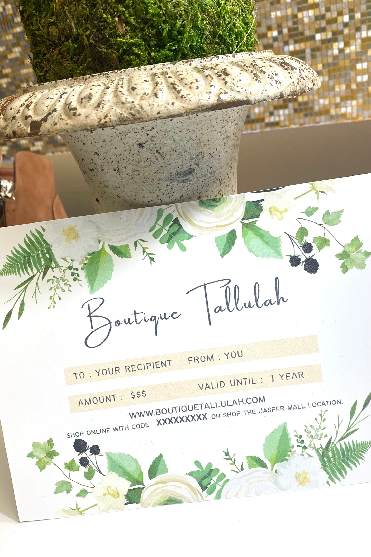 Boutique Tallulah Gift Card
