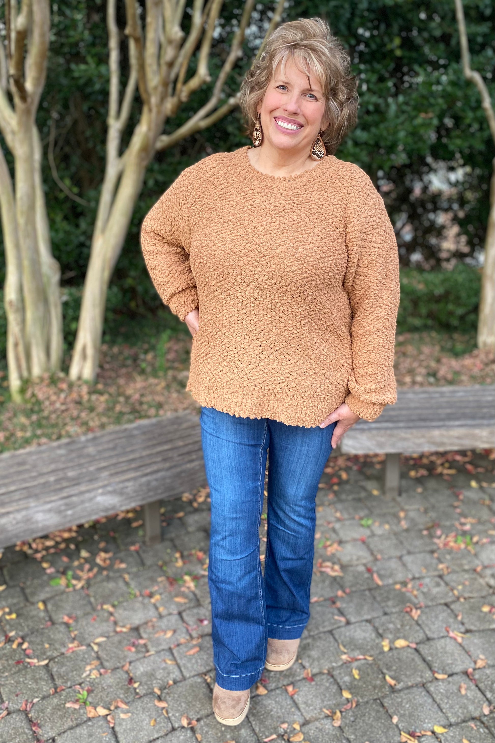 Cello Ultra Stretchy Dark Wash Pull On Flare Denim Jegging  Small-3X