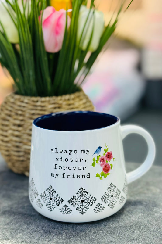 Sister, Forever My Friend 18 Ounce Mug