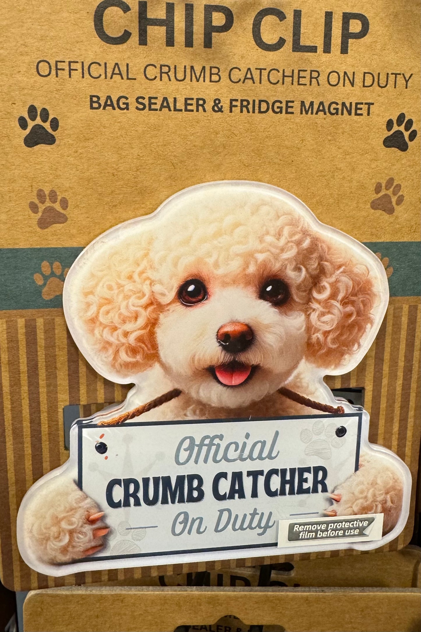 E & S Pets Magnetic Chip Clip- Official Crumb Catcher on Duty