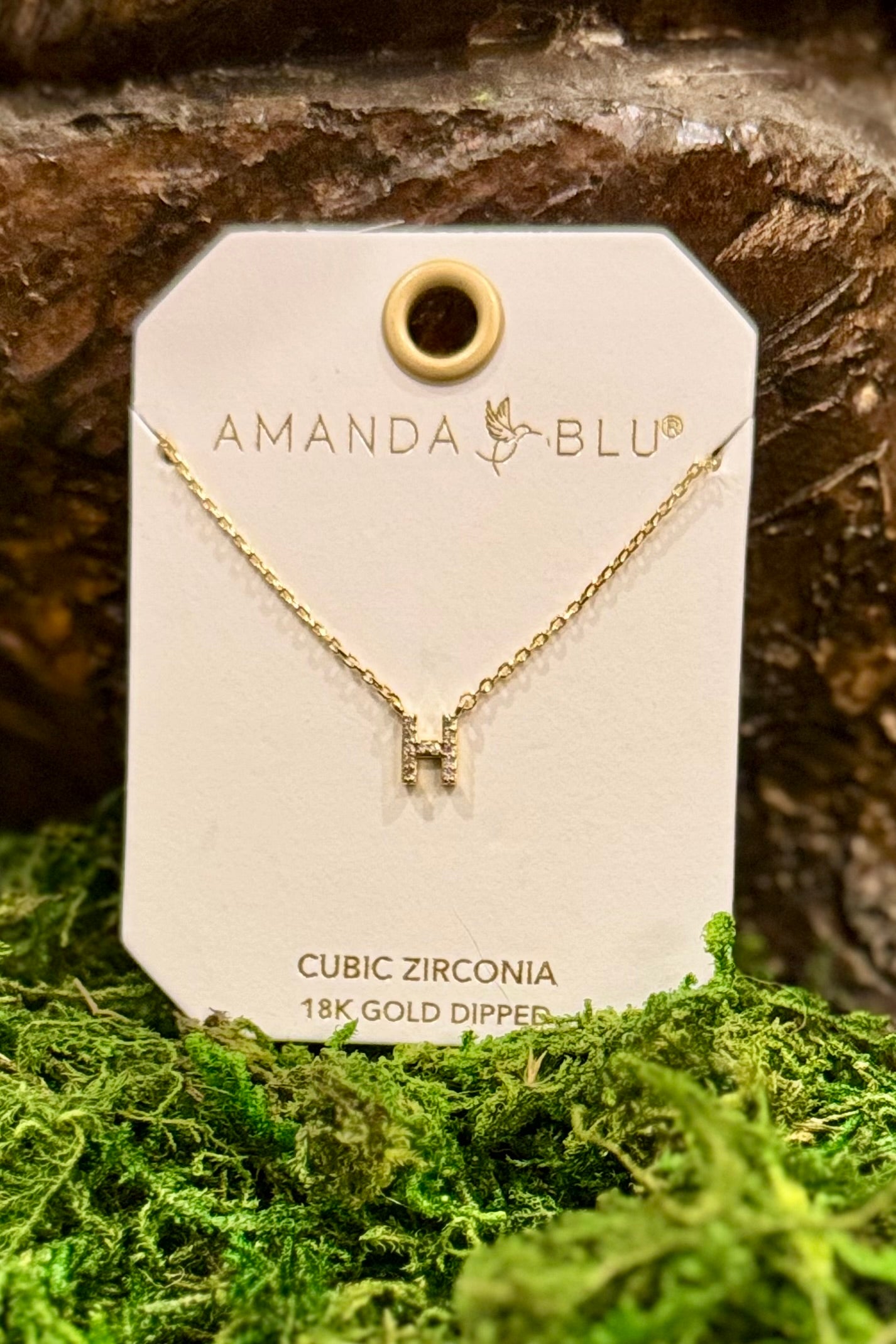 Amanda Blu Initial Necklace in Gold