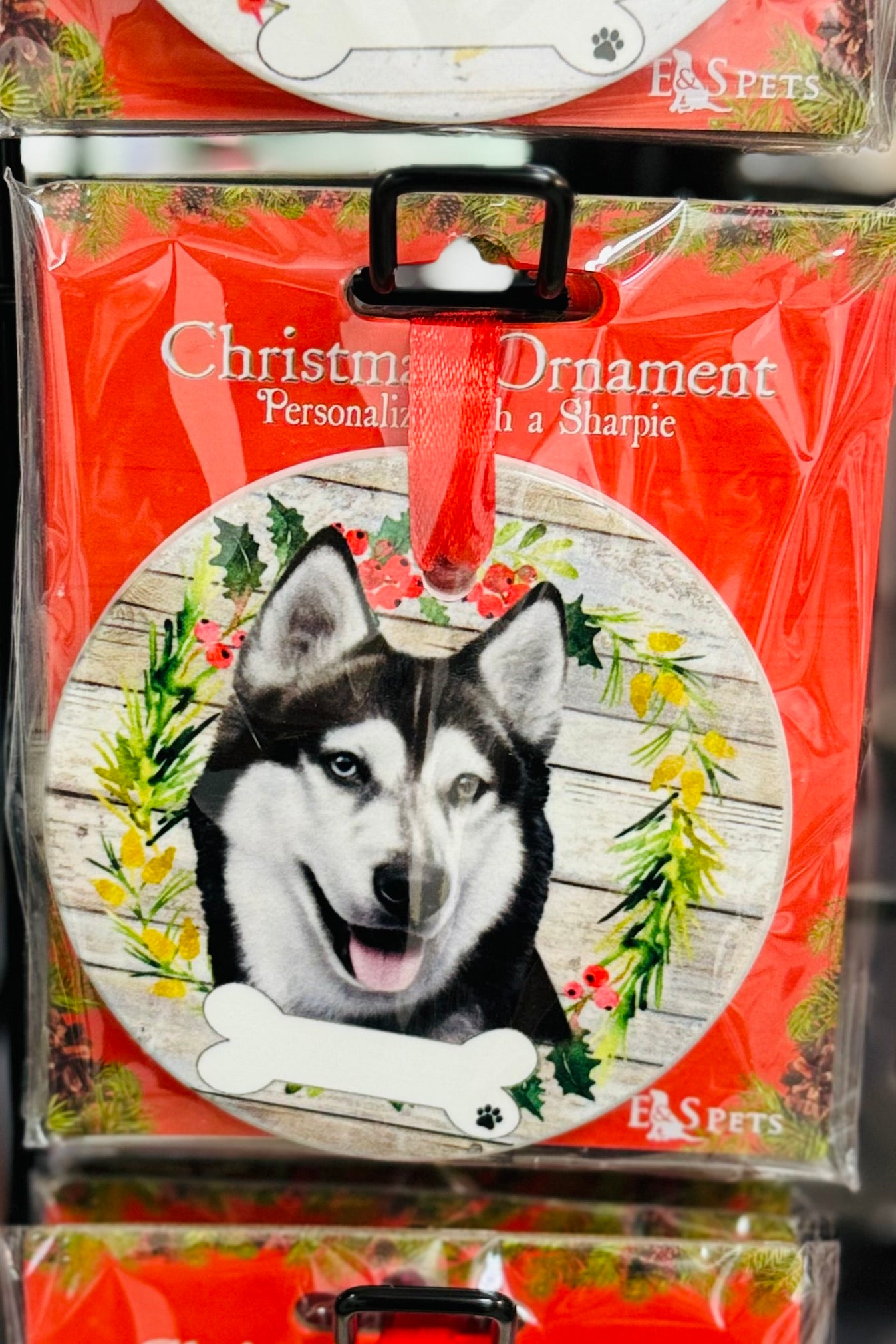 Favorite Pet Breed Ceramic Ornament (Choose from 88 styles)