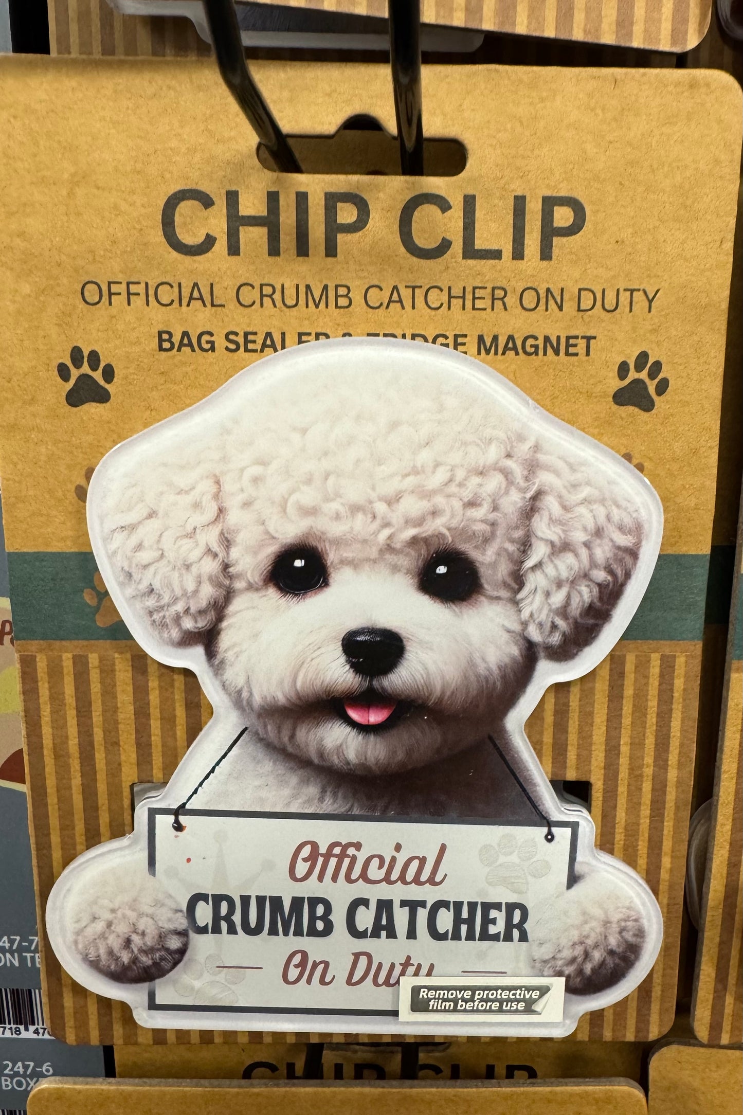 E & S Pets Magnetic Chip Clip- Official Crumb Catcher on Duty