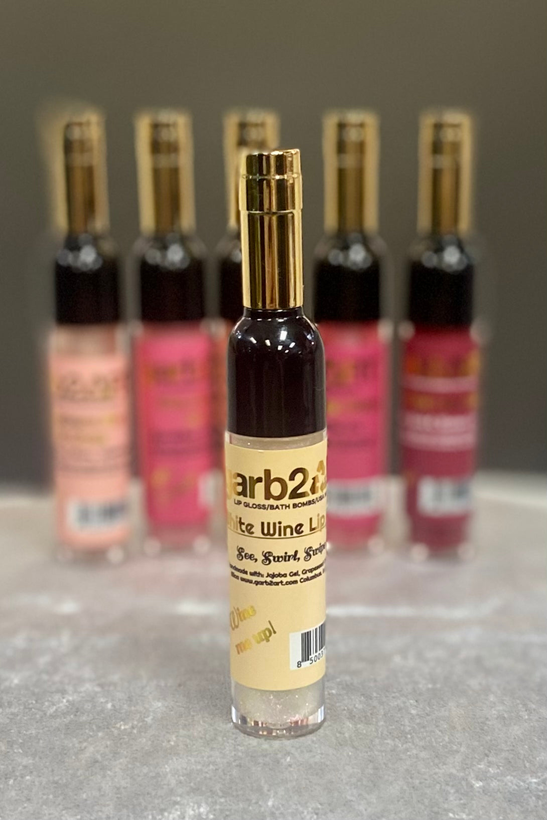 Wine / Champagne Lip Gloss by Garb2Art