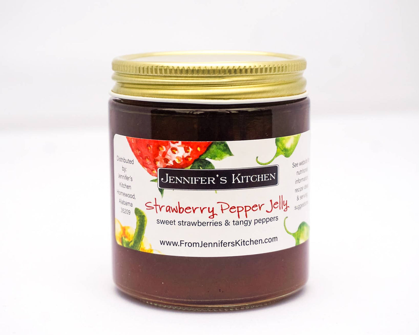 Jennifer's Kitchen 4 oz Pepper Jelly- Choose your flavor