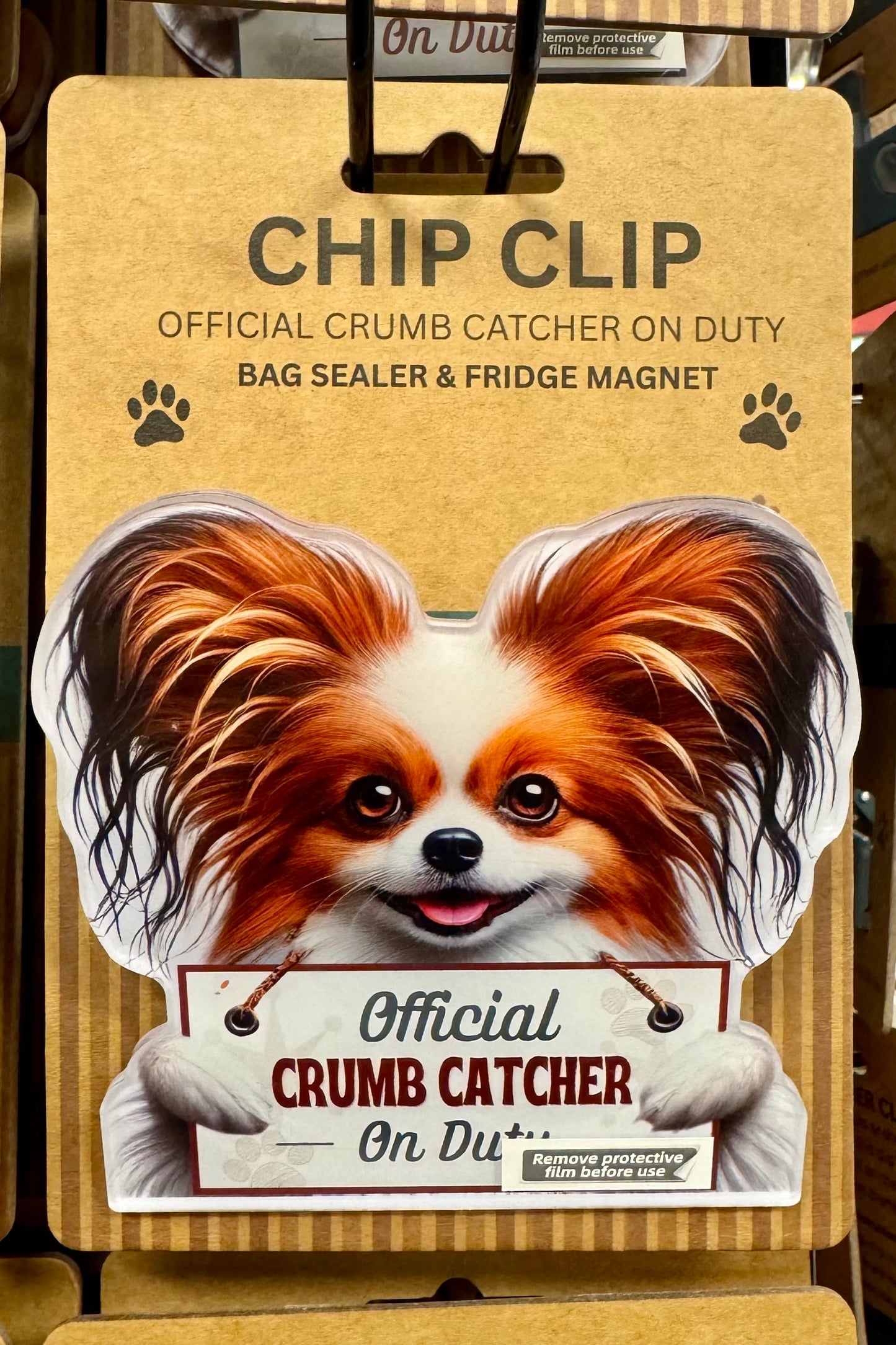 E & S Pets Magnetic Chip Clip- Official Crumb Catcher on Duty