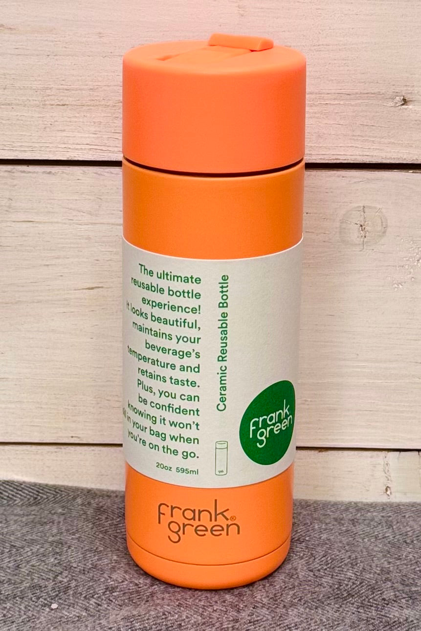20 oz Frank Green Reusable Bottle with Ceramic Lining- HALF PRICE SUMMER SALE