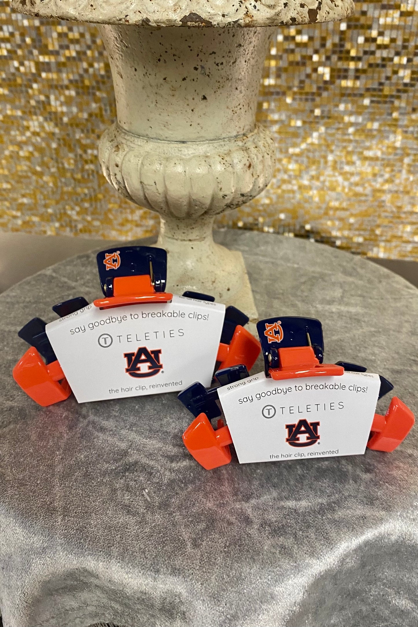 Teleties Auburn University Claw Hair Clip