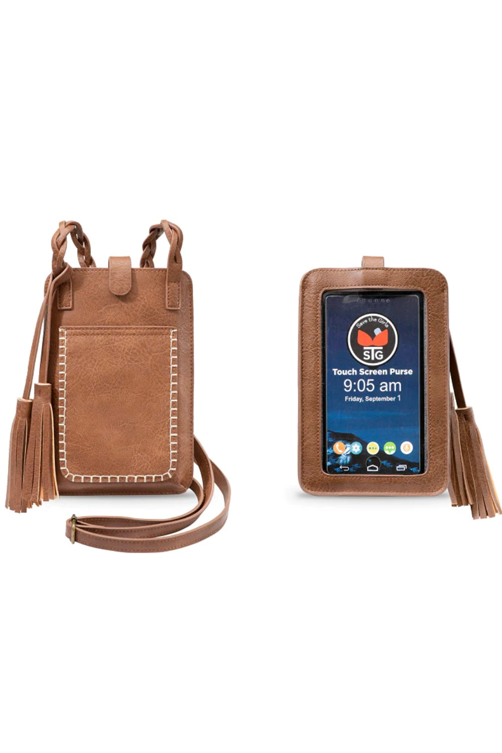 Free Spirit Crossbody Phone Wallet by Save the Girls