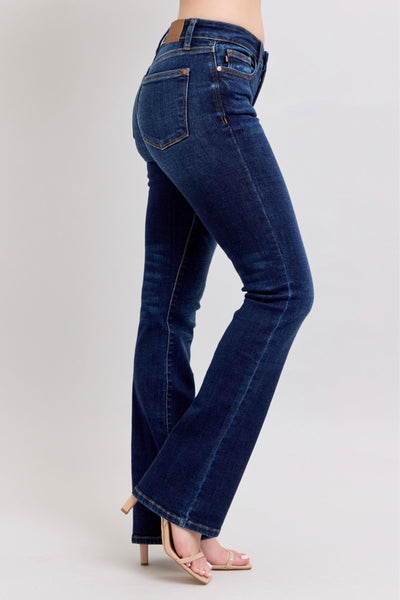 Judy Blue Dark Wash Bootcut Mid-Rise Jeans