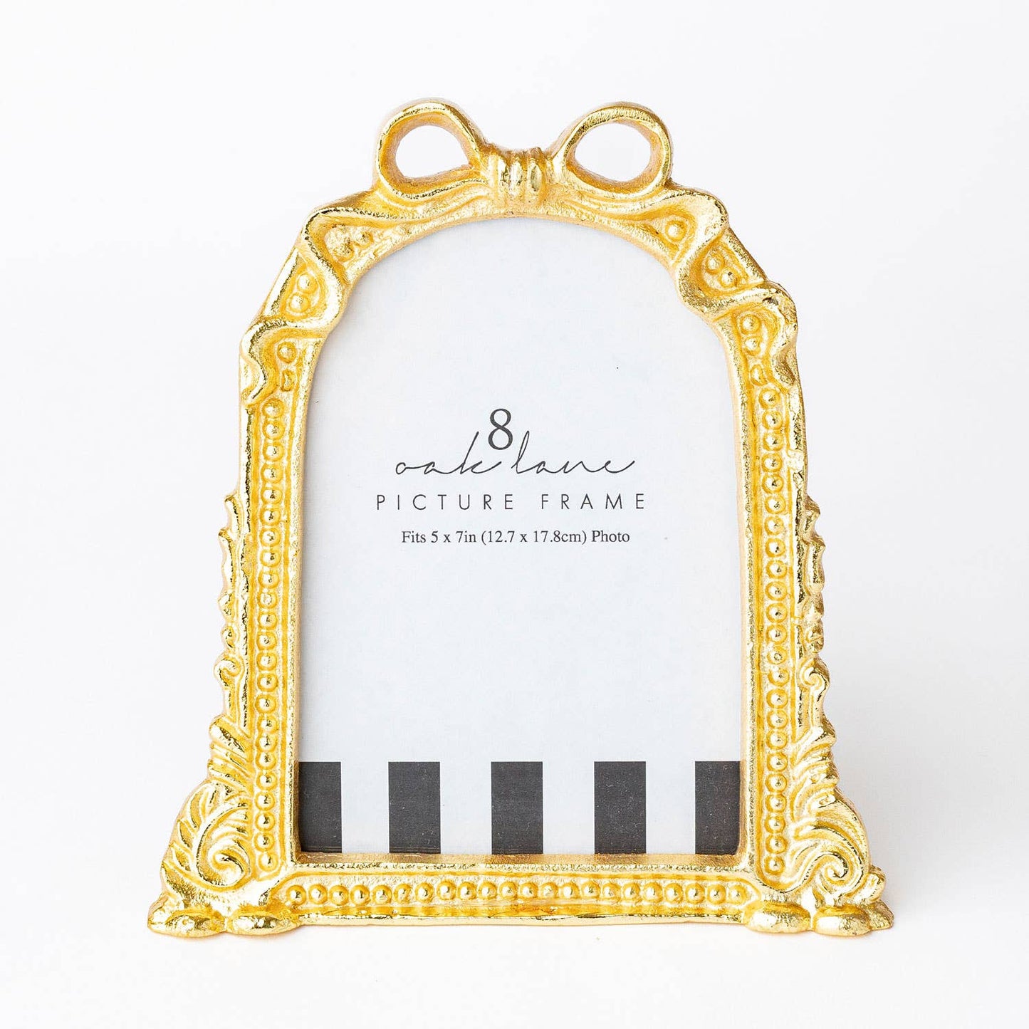 8 Oak Lane Gold Ribbon Picture Frame 5x7