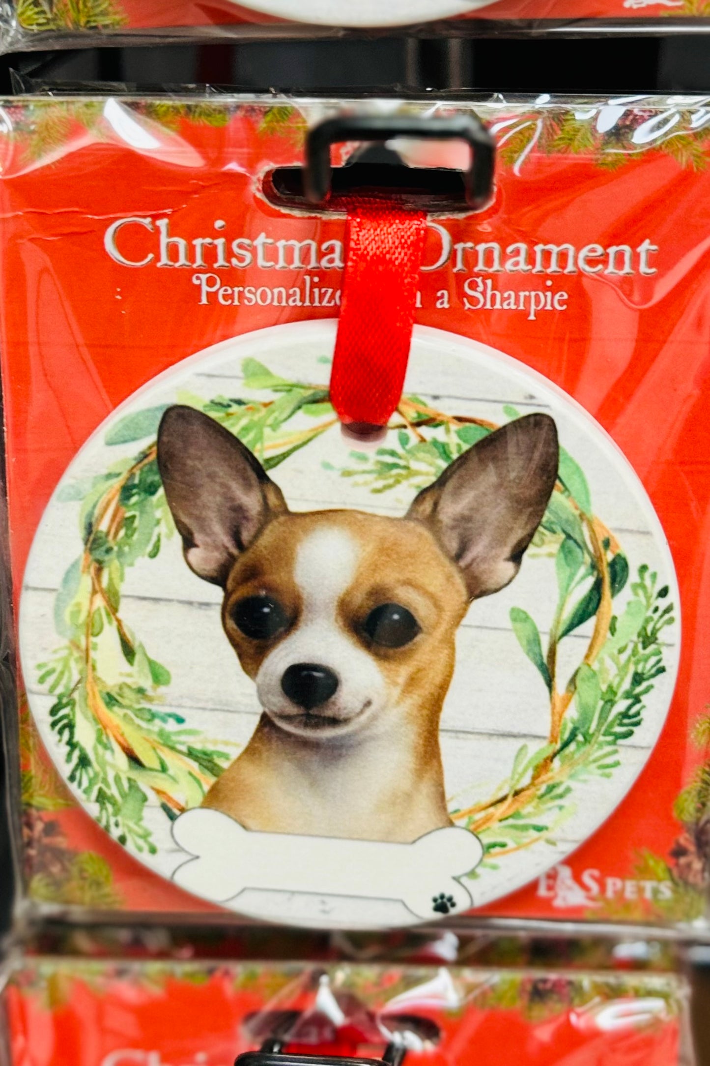 Favorite Pet Breed Ceramic Ornament (Choose from 88 styles)