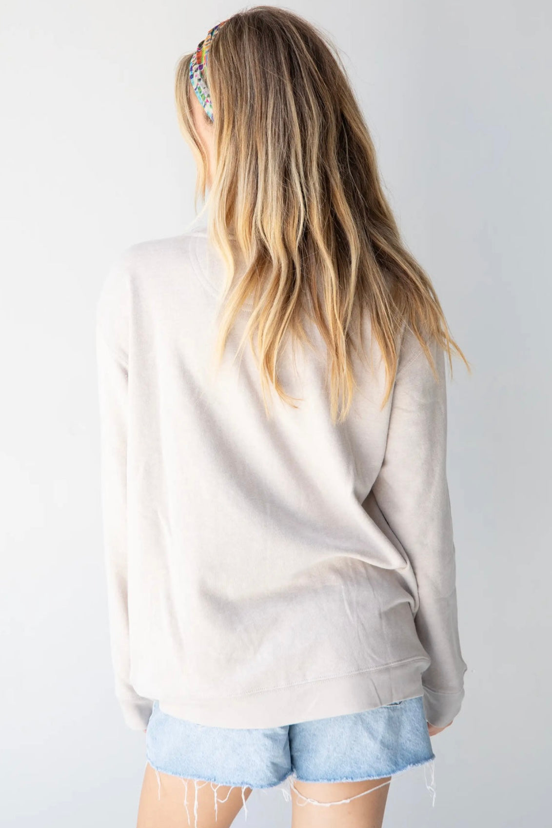 Natural Life Comfy Pocket Sweatshirt- Let’s Just Go Van