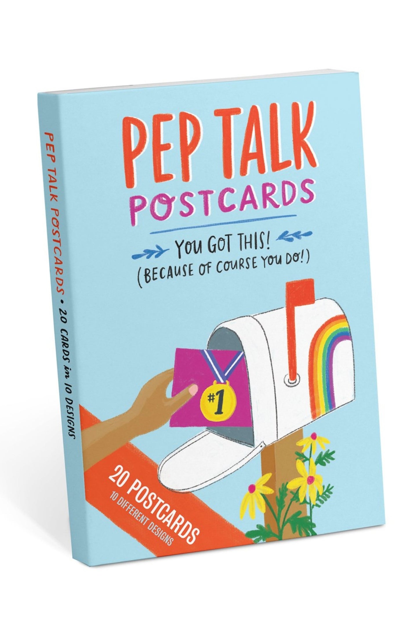 Pep Talk Postcards by Em & Friends- set of 20