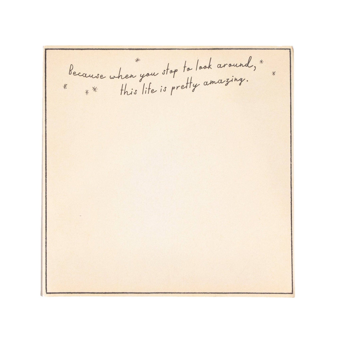 This Life Is Pretty Amazing Notepad by Sugarboo