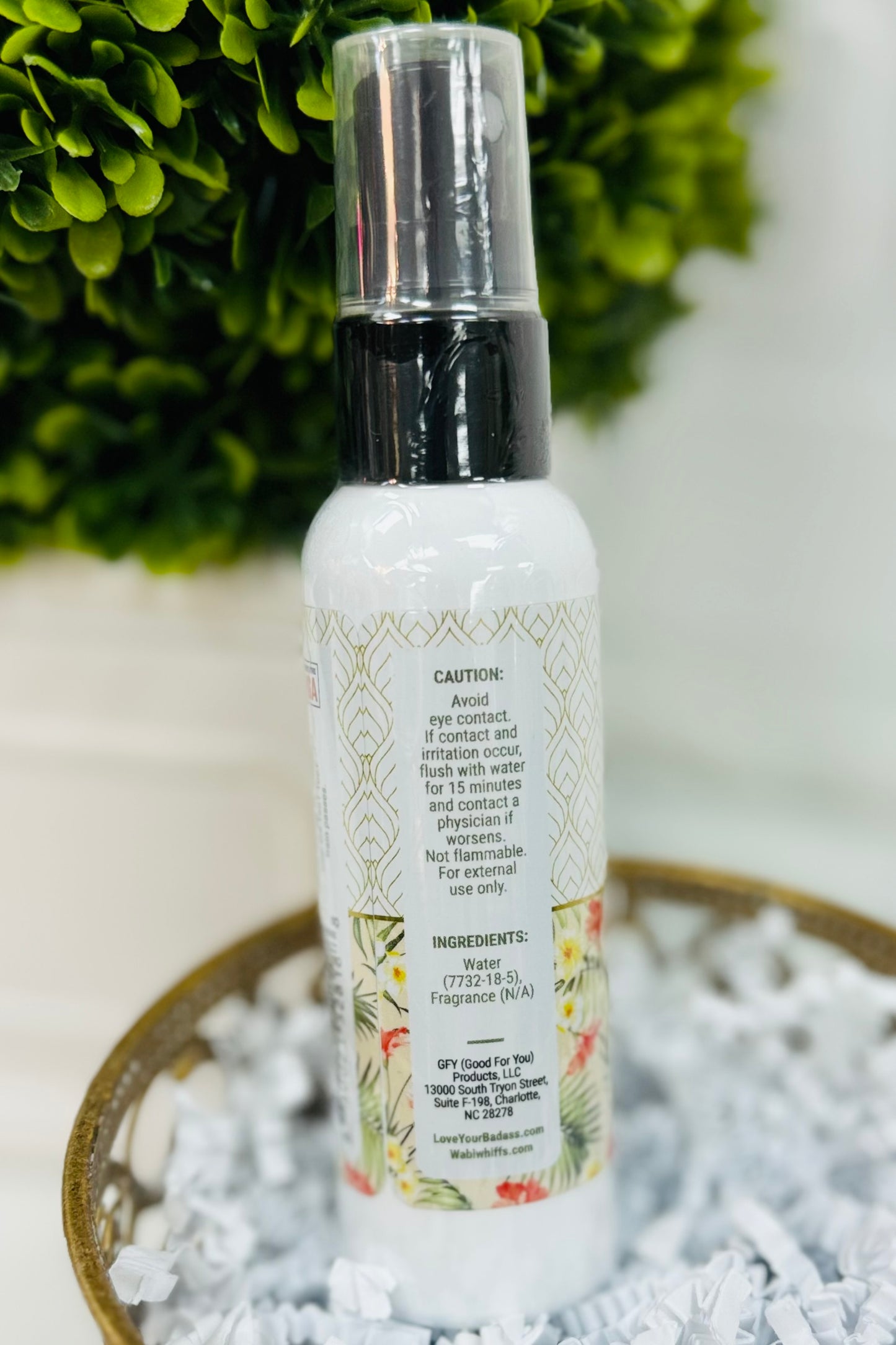 Bling Plumeria Toot Spray by Wabi Whiffs