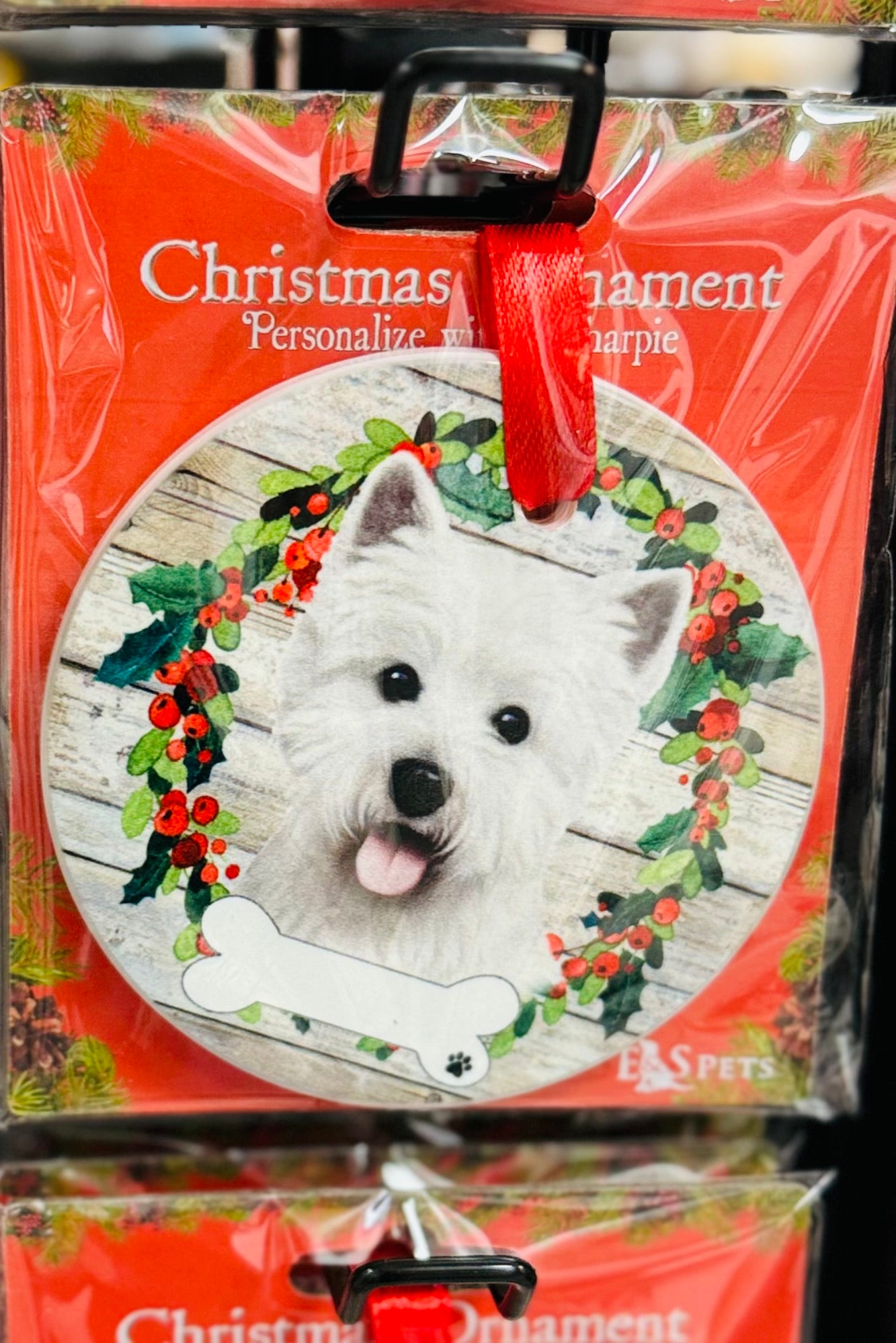 Favorite Pet Breed Ceramic Ornament (Choose from 88 styles)