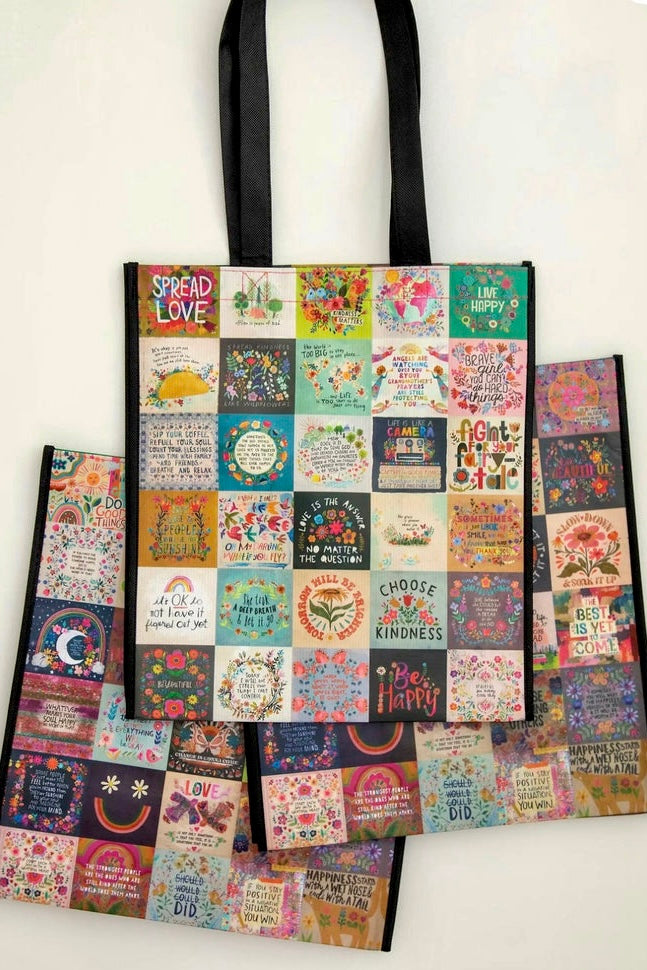 XL Natural Life Happy Bag- Favorite Chirps
