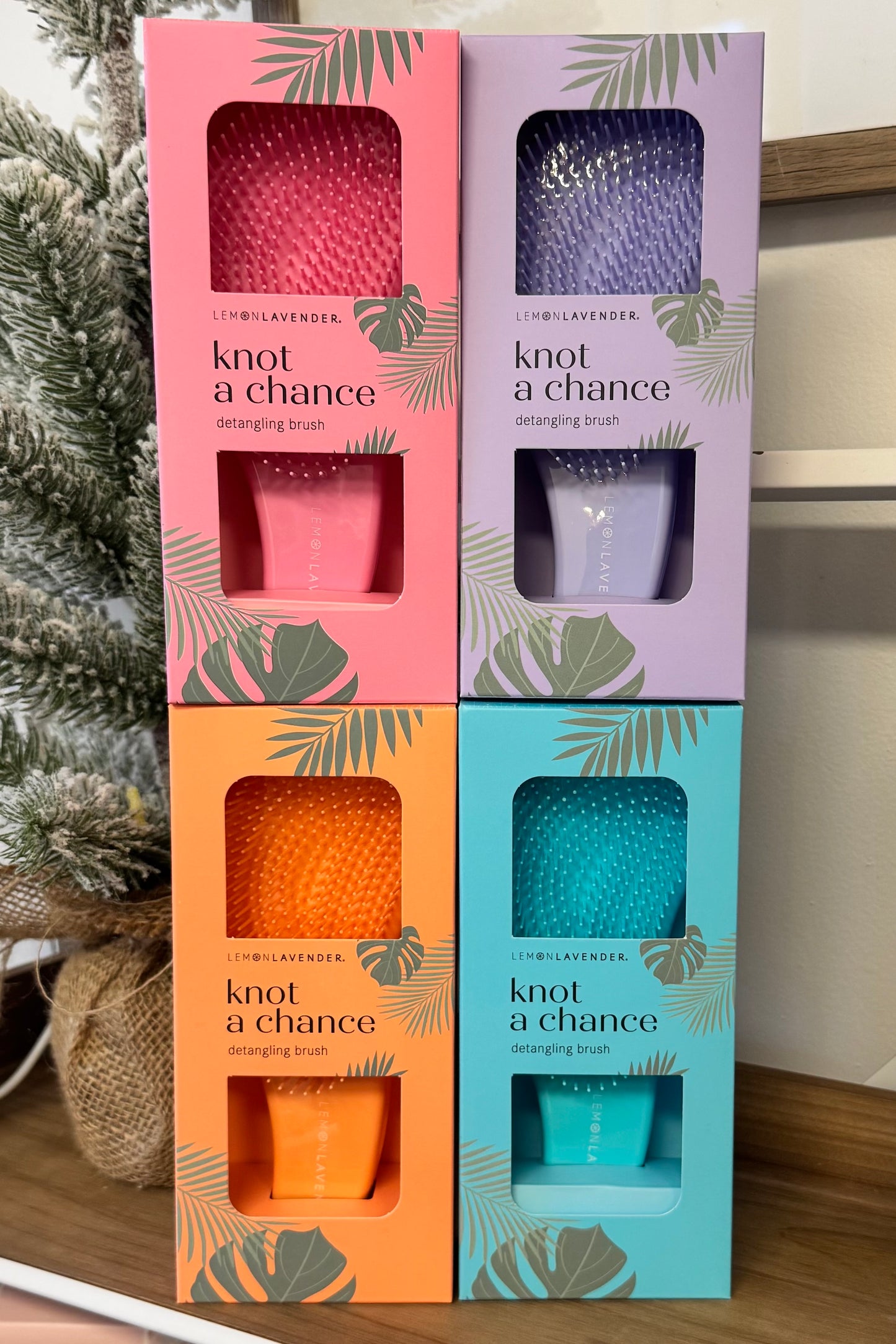 Lemon Lavender Knot a Chance Detangling Brush