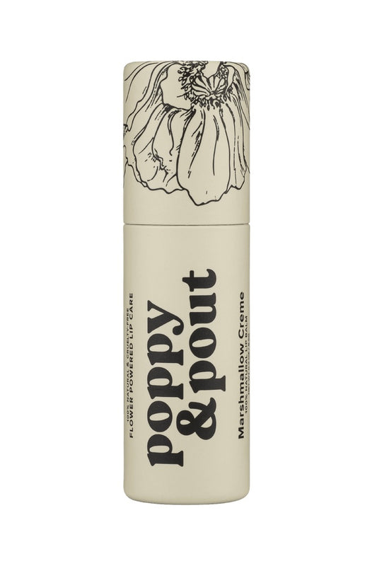 Poppy & Pout Marshmallow Creme Premium Organic Lip Balm