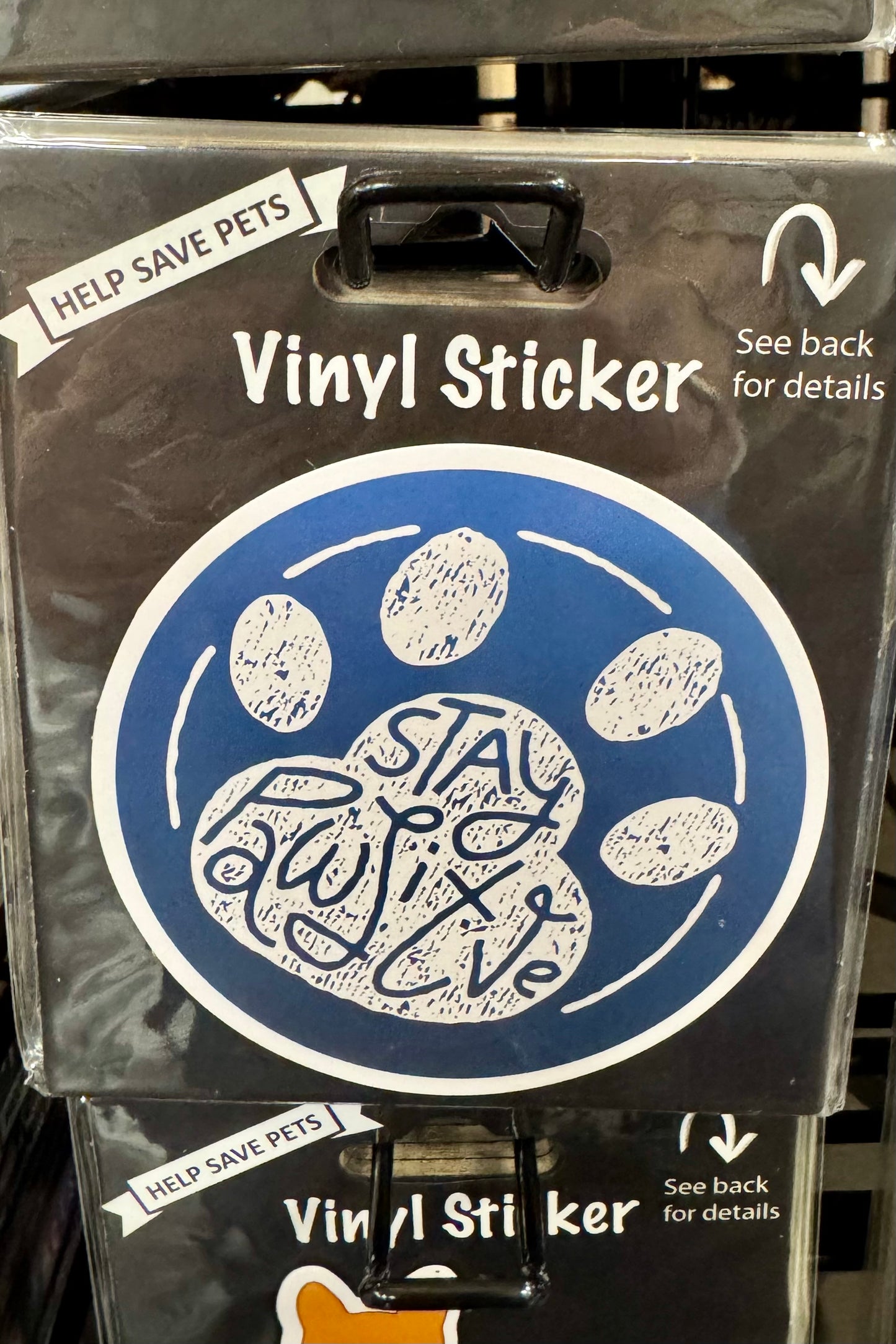 E & S Pets Vinyl Stickers