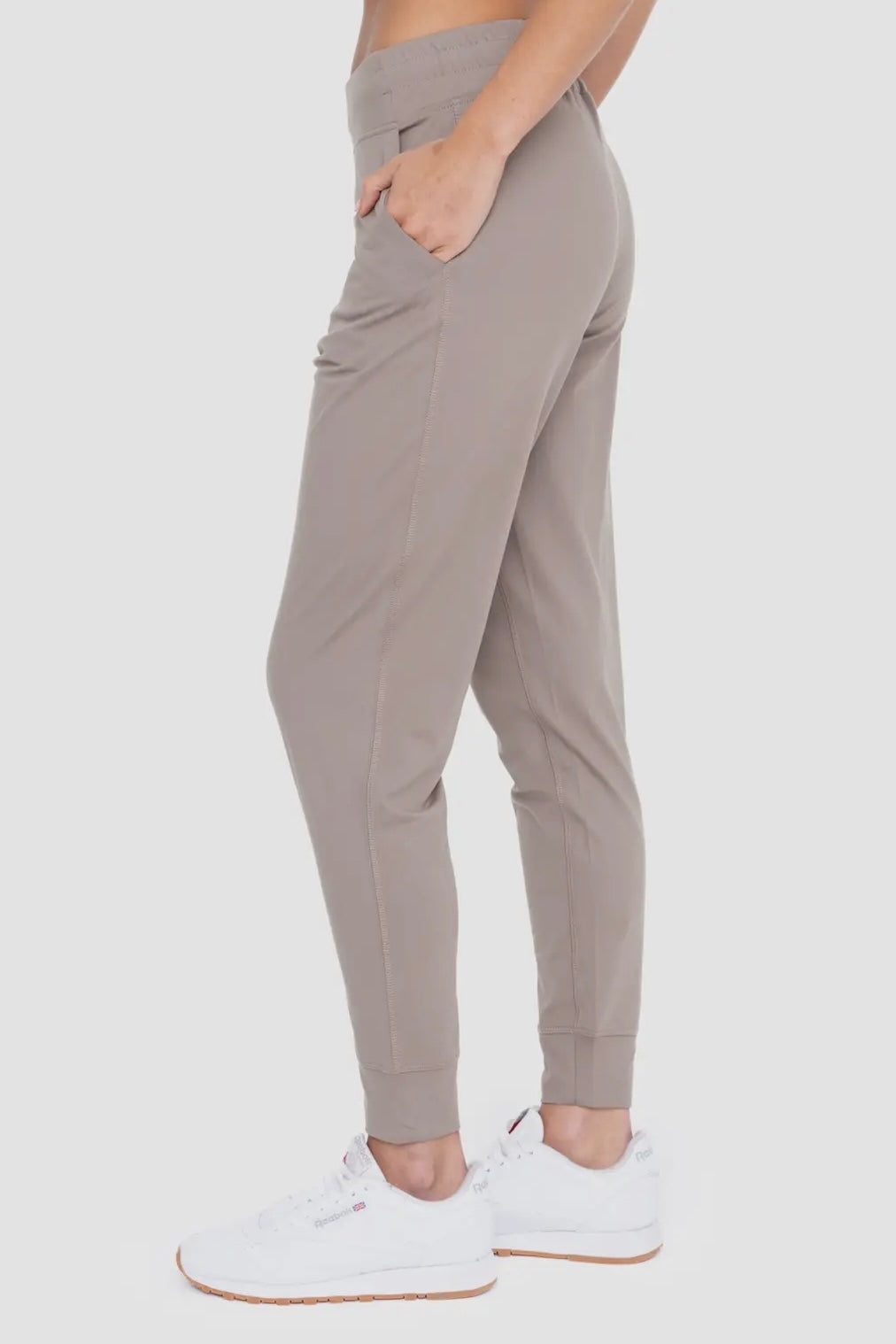 Warm Gray Butter Soft Cozyflex Everyday Jogger Pants