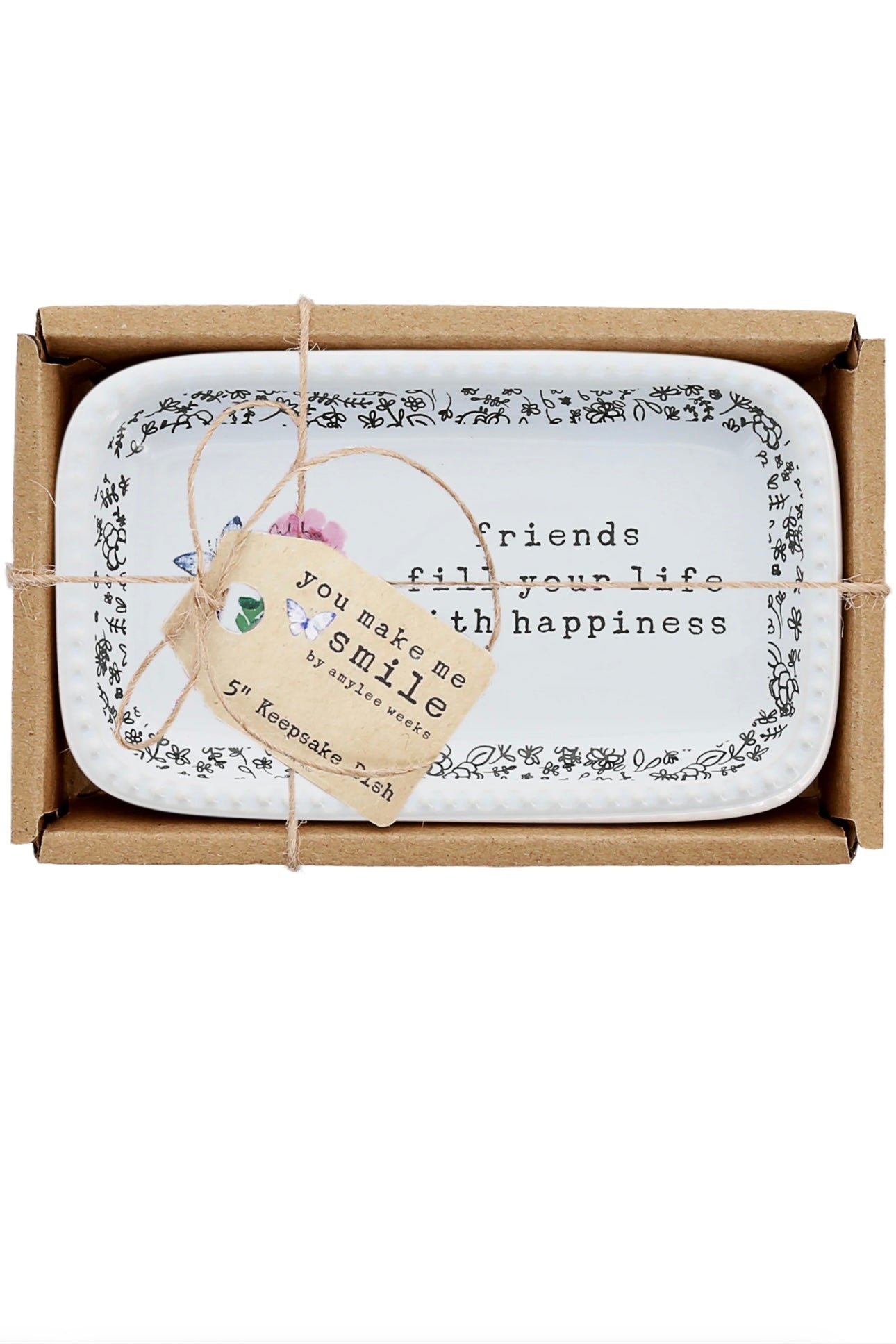 Friends 5” x 3” Keepsake Dish