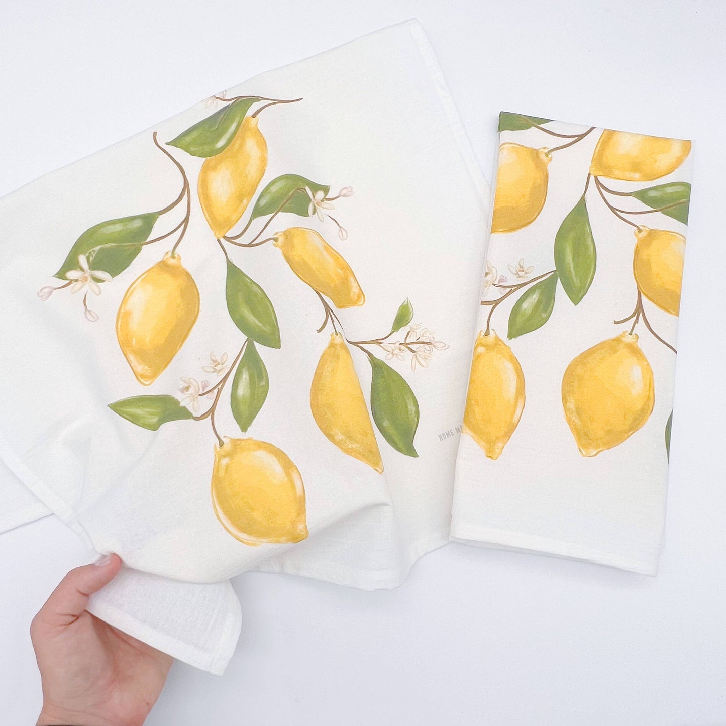 Lemons Decorative Tea Towel