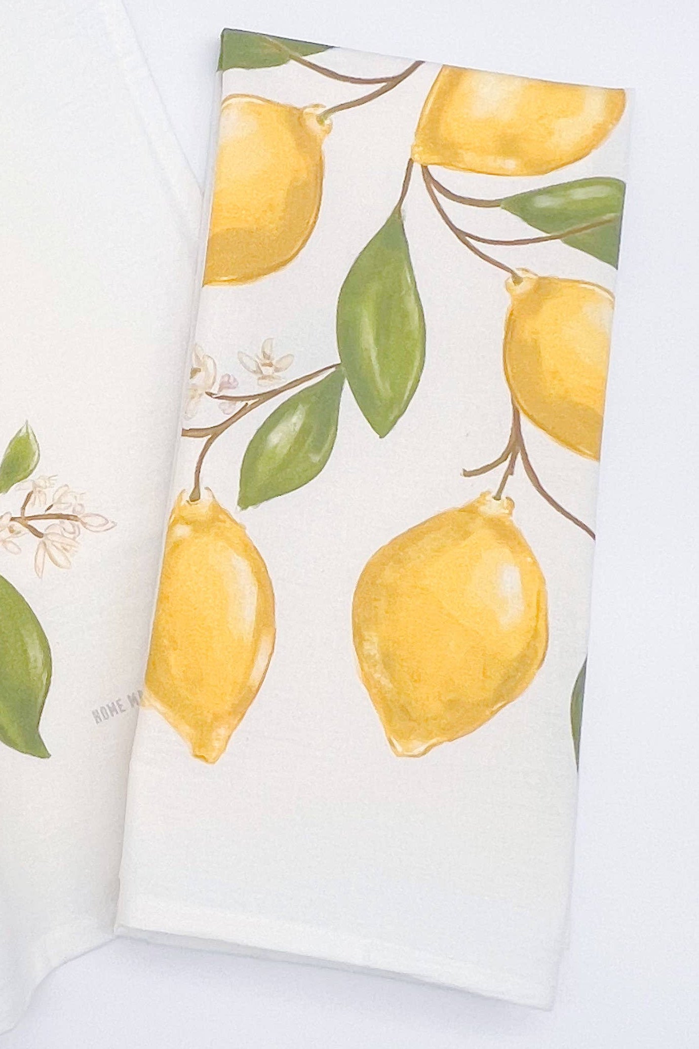 Lemons Decorative Tea Towel