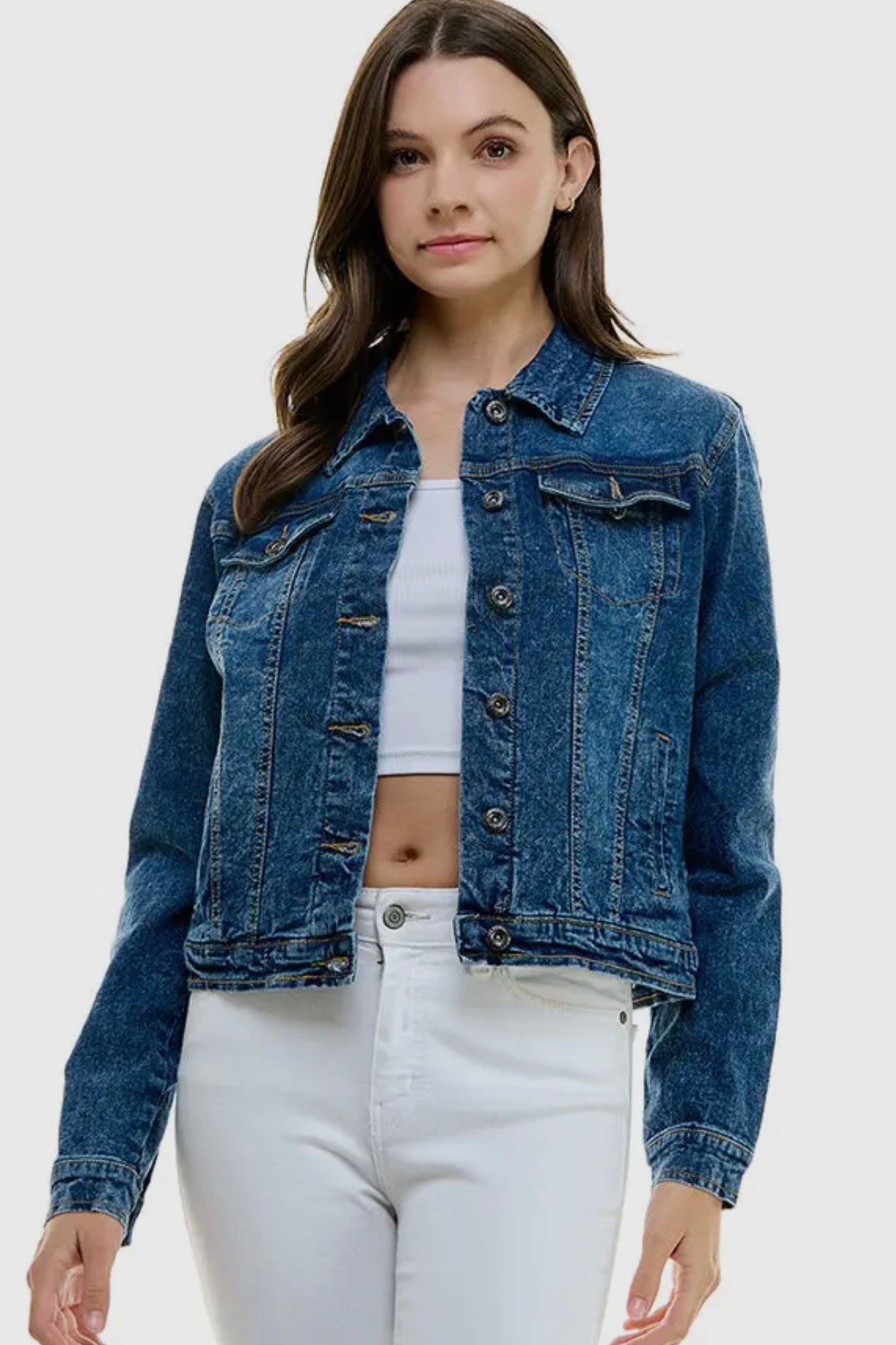 Dark Wash Denim Jacket