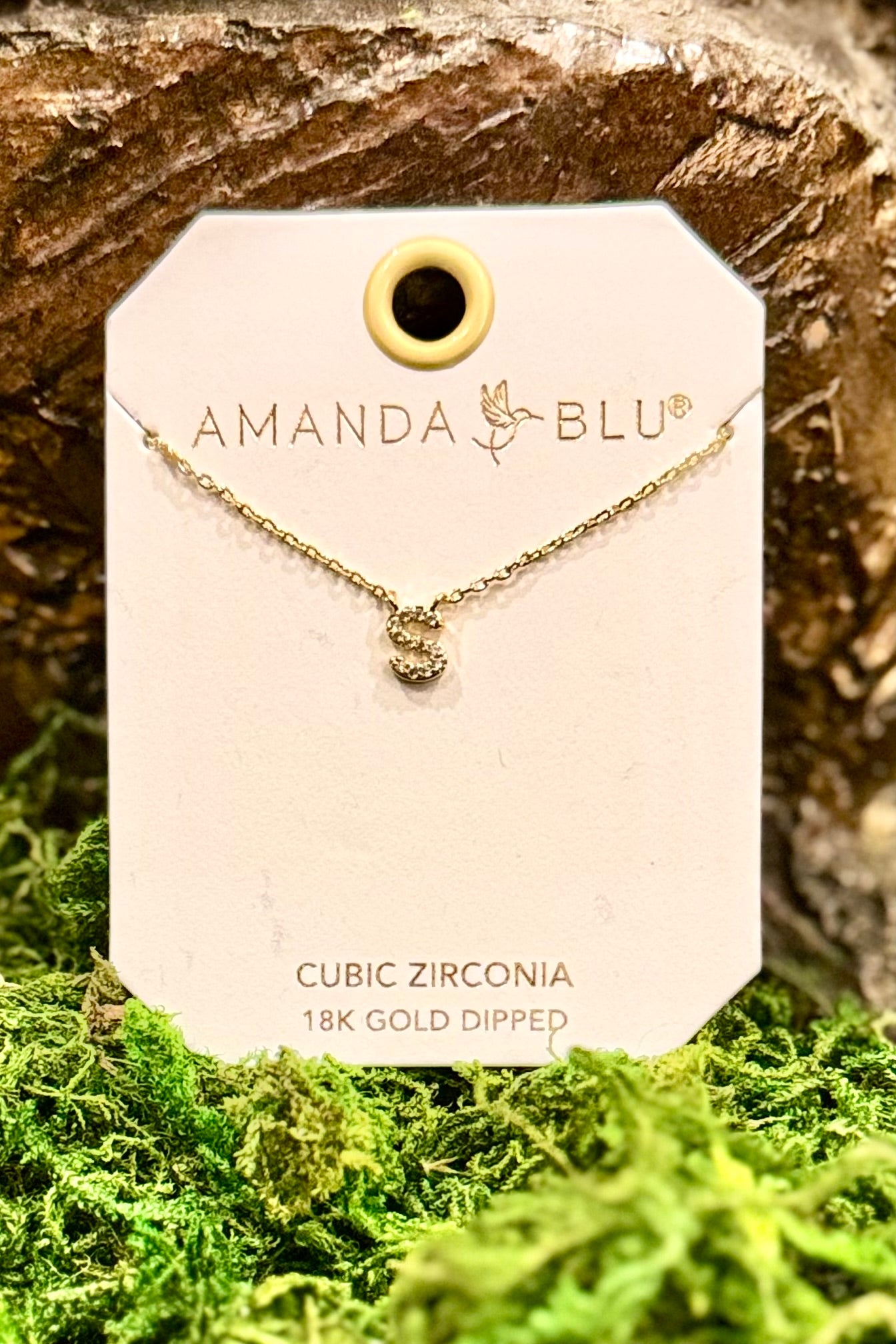 Amanda Blu Initial Necklace in Gold