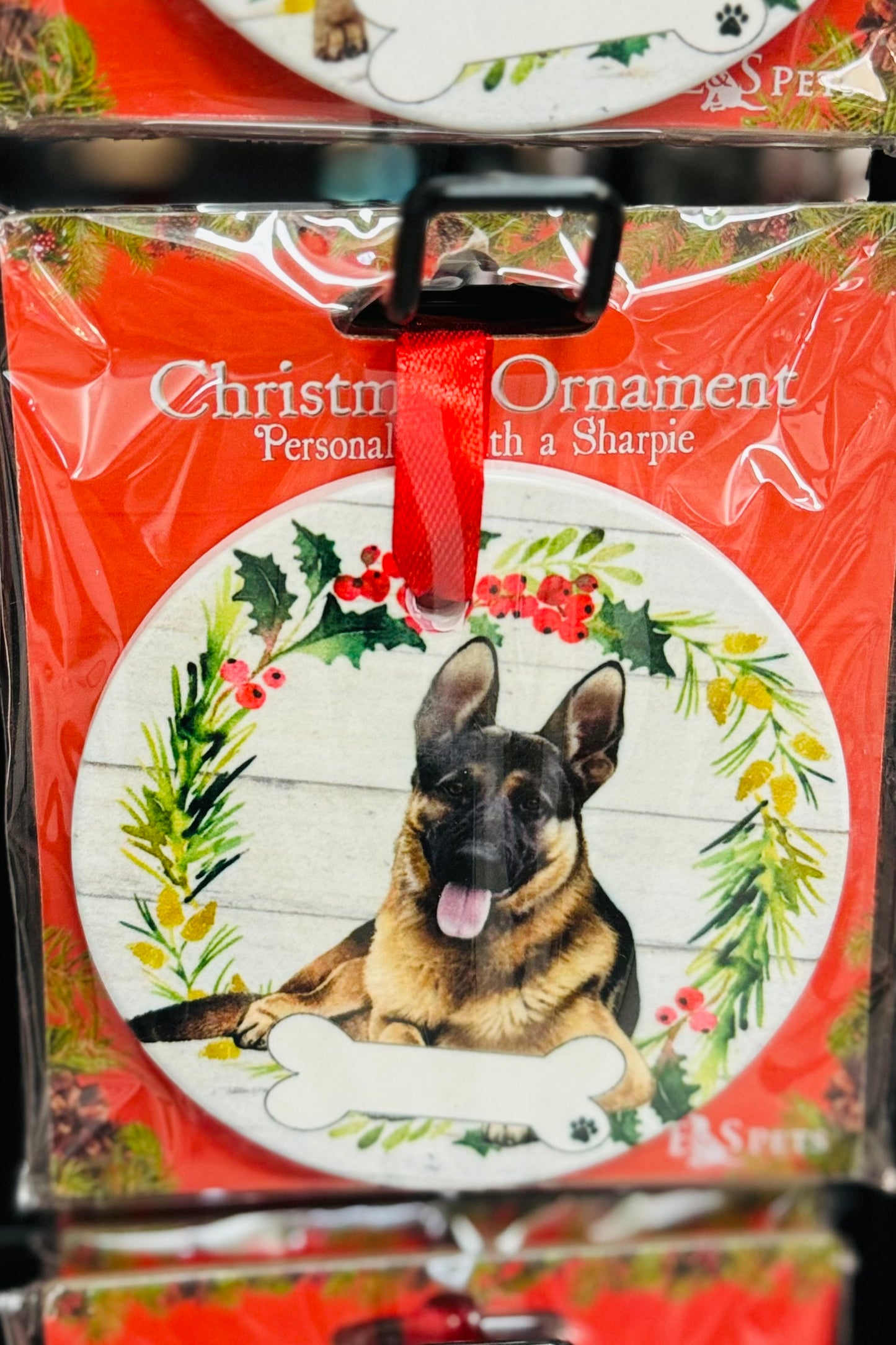 Favorite Pet Breed Ceramic Ornament (Choose from 88 styles)