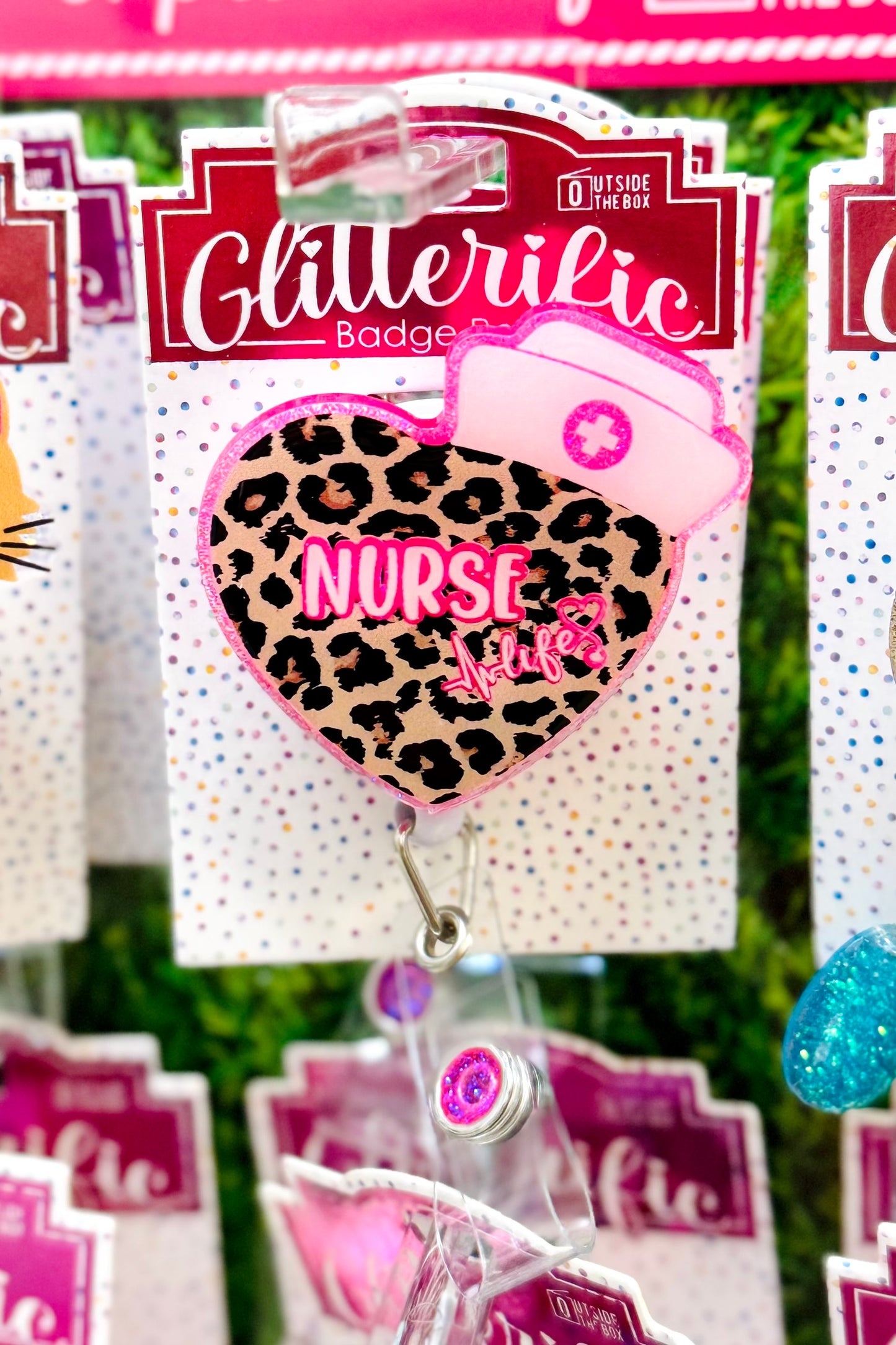 Glitterific Badge Reel