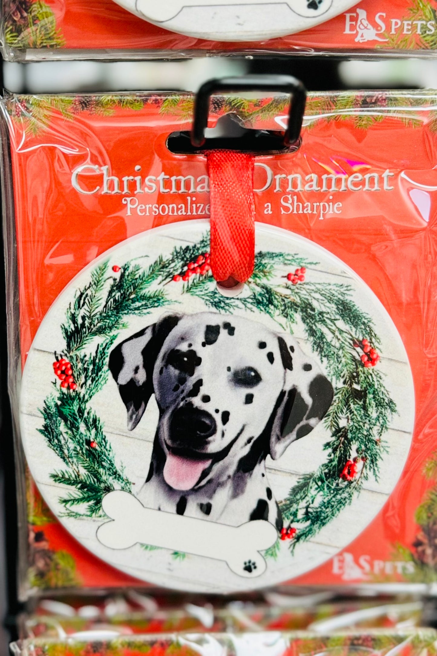 Favorite Pet Breed Ceramic Ornament (Choose from 88 styles)