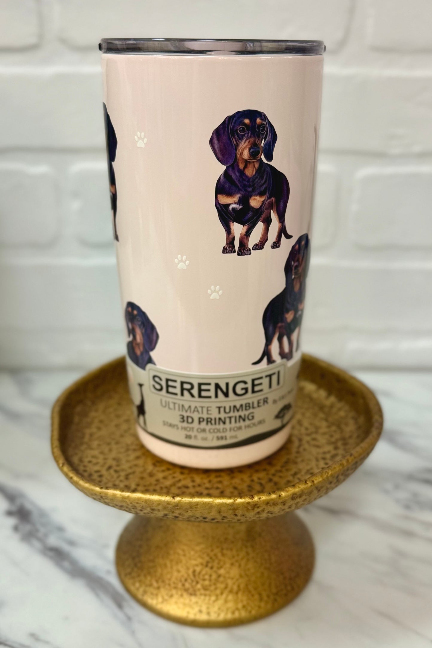 Serengeti Insulated Stainless Steel Pet Breed Tumblers (Select your breed)