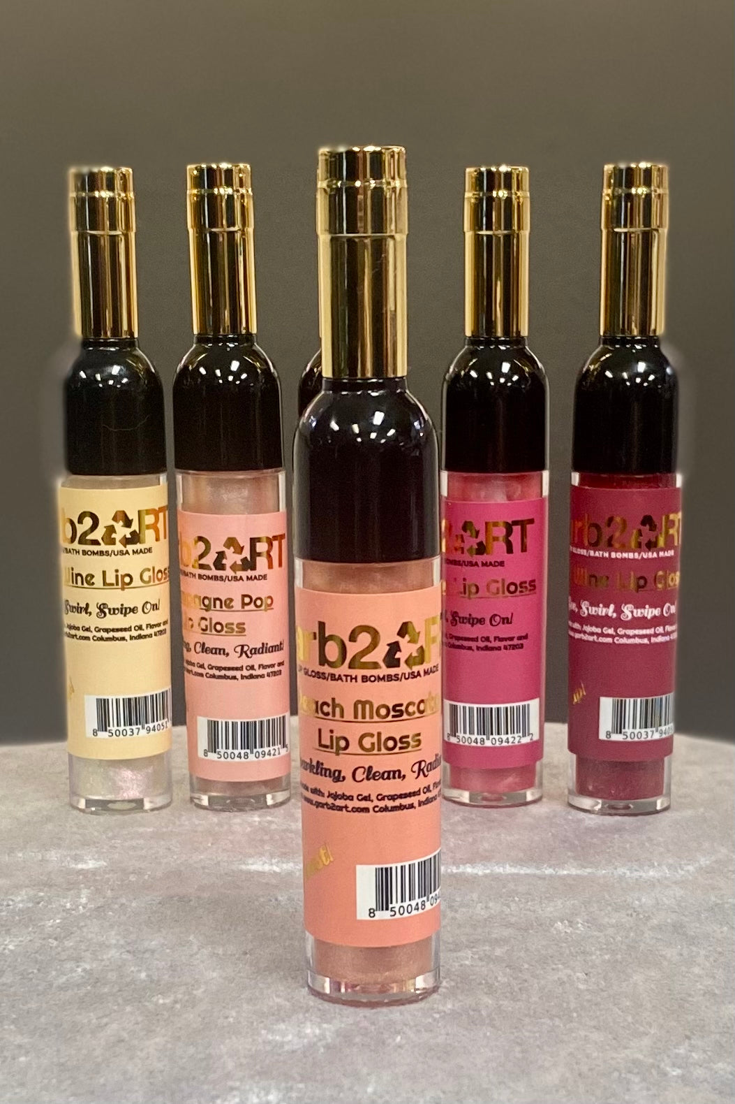 Wine / Champagne Lip Gloss by Garb2Art