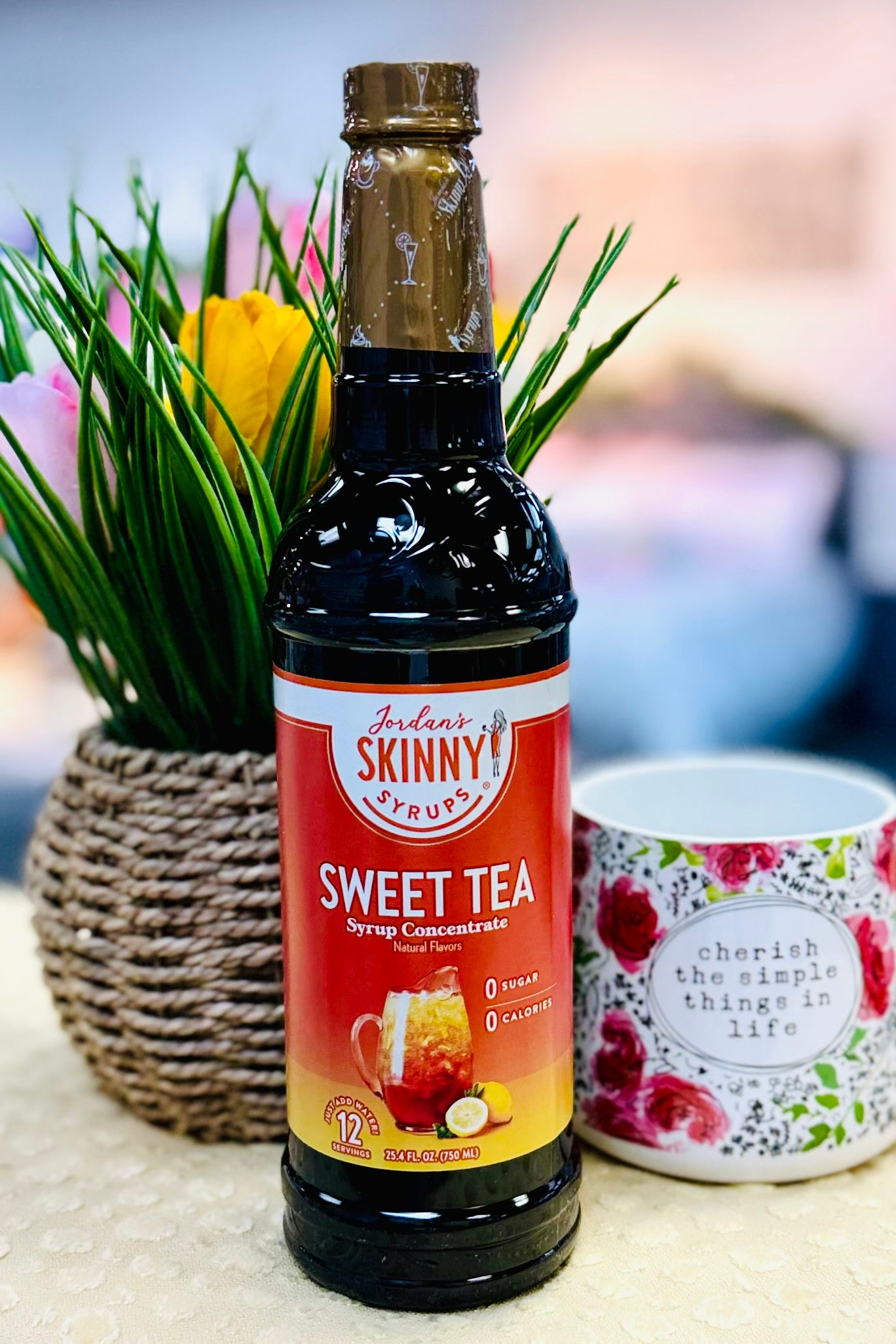 Jordan's Skinny Mixes Sugar-Free Deliciousness SWEET TEA