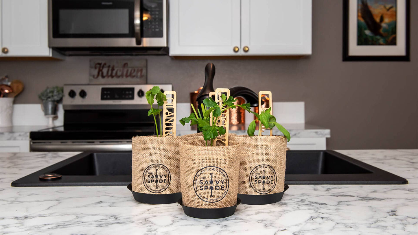 Savvy Spade Herb Garden Starter Kit