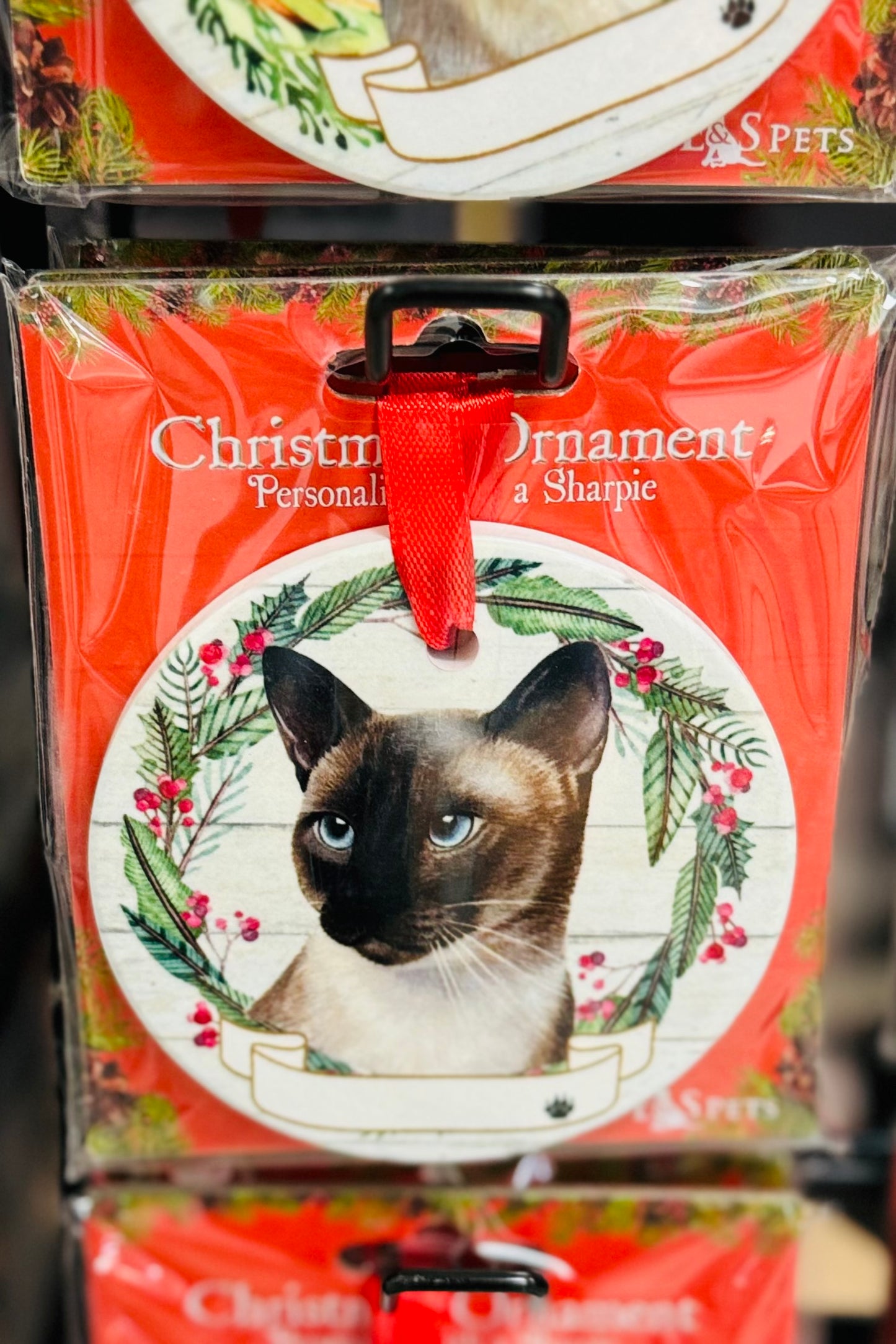 Favorite Pet Breed Ceramic Ornament (Choose from 88 styles)