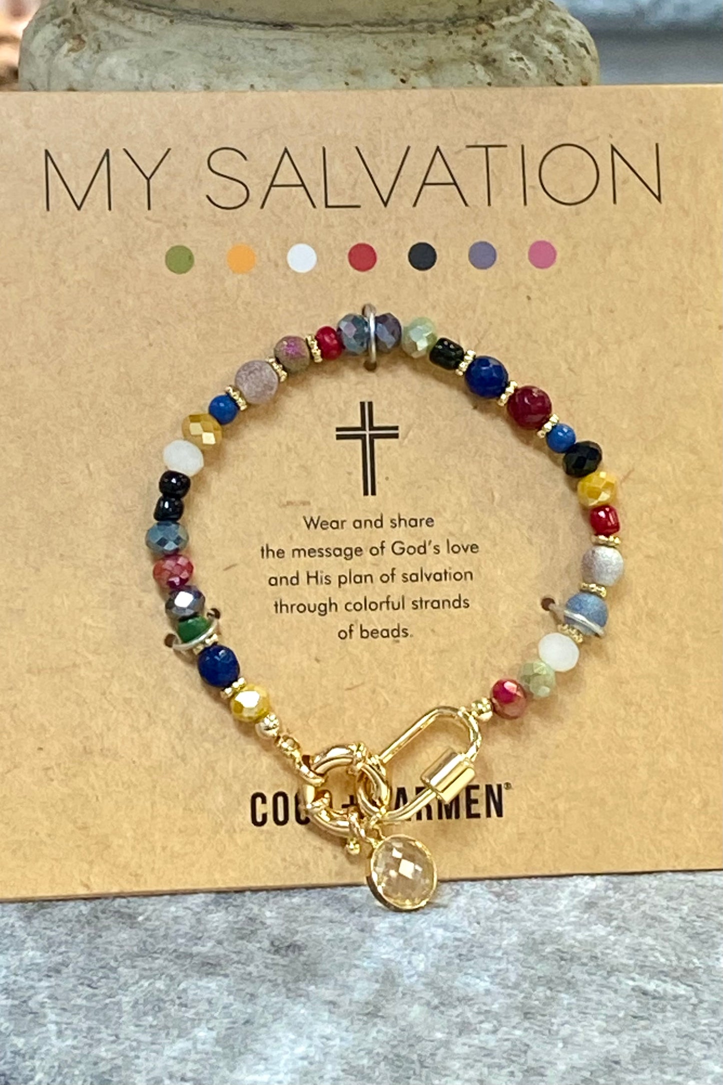 My Salvation Gold Padlock Bracelet