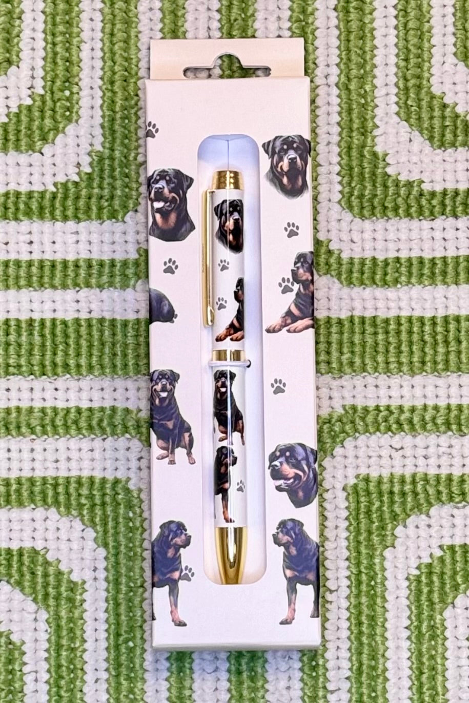 E & S Pets Ball Point Pen (Choose from 60 Breeds)